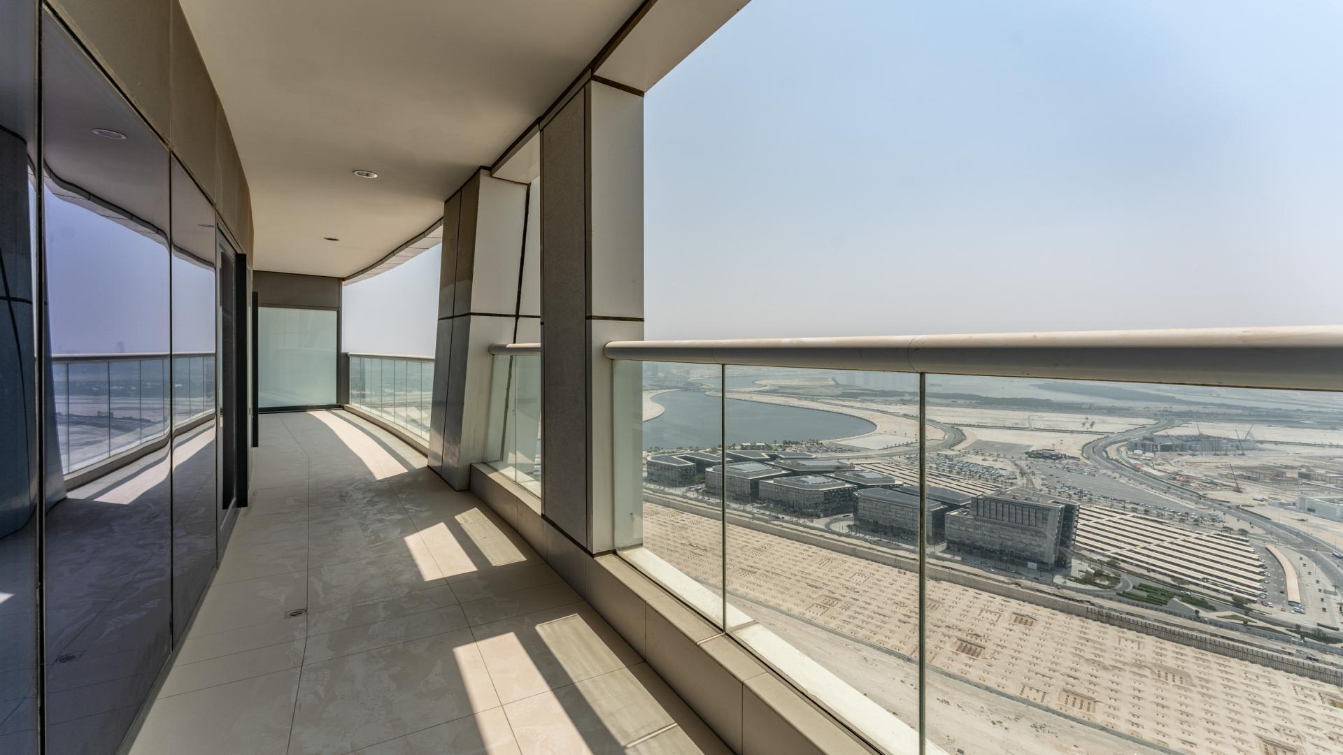 Contemporary living room in 2-bedroom apartment, DAMAC Towers, Business Bay, modern decor and city view