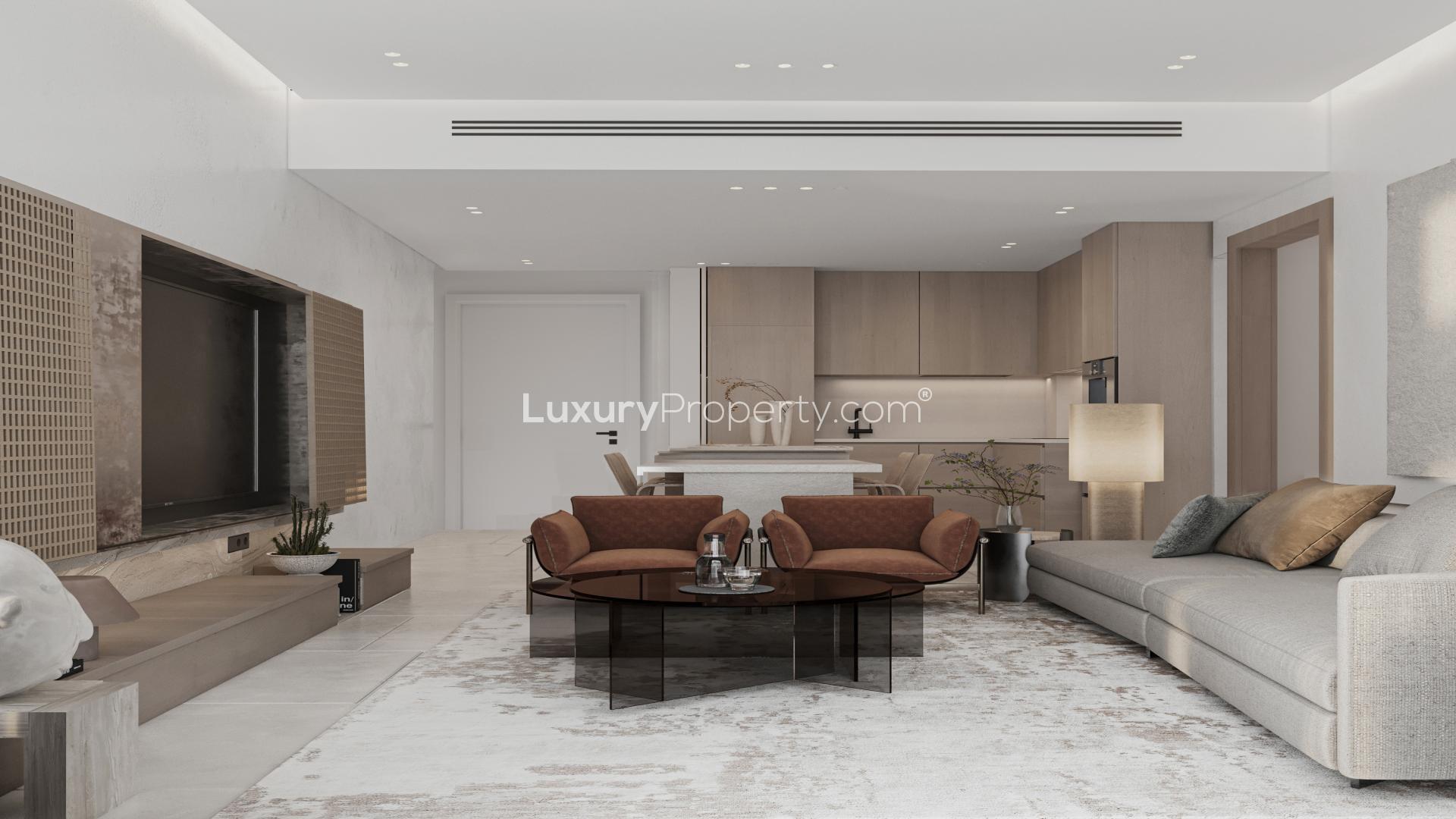N/A,"Modern living room in JVC Aveline Residences, luxury two-bed apartment for sale.",Luxurious master bedroom in Aveline Residences, Jumeirah Village Circle apartment for sale