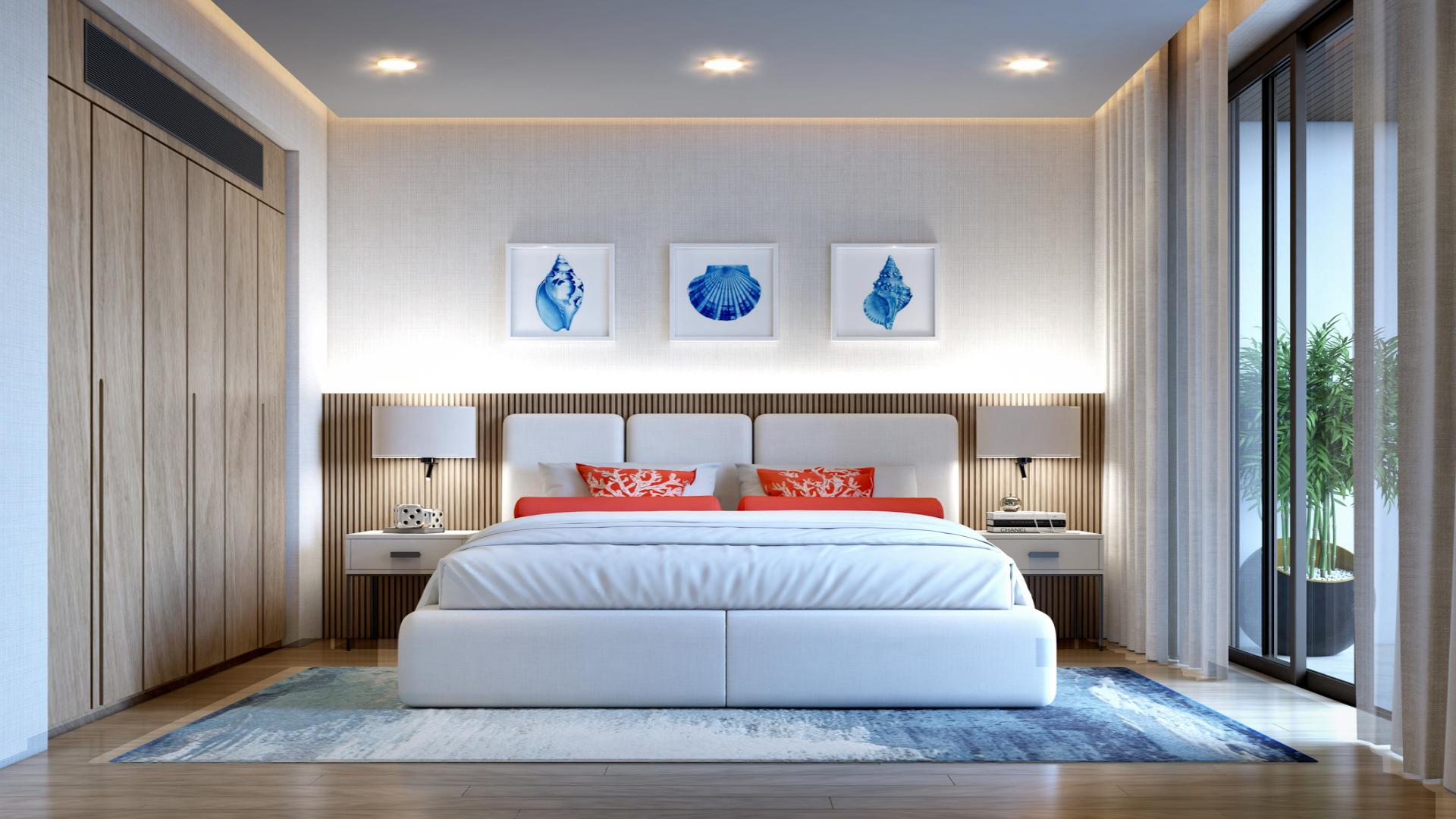 Modern dining area in luxury apartment at Coral Residences, Kandima Maldives