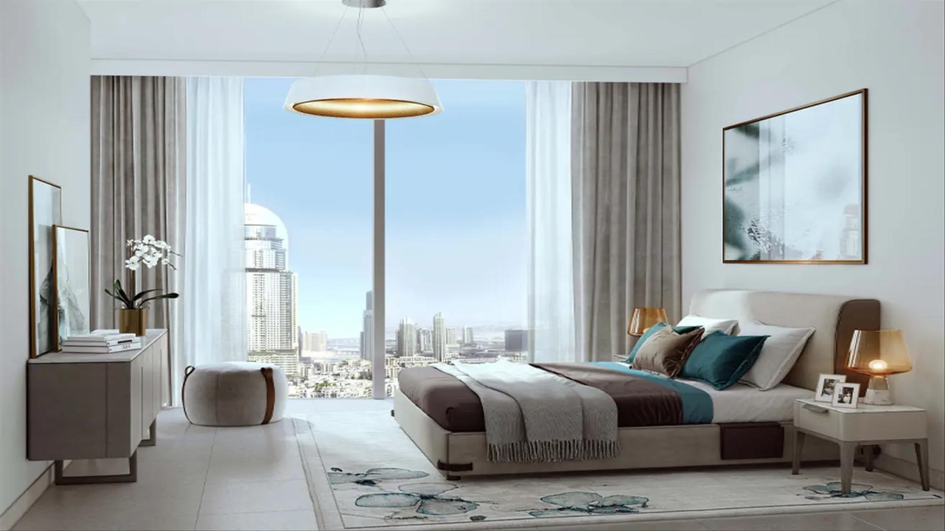 Modern kitchen in luxury 2-bedroom apartment, Downtown Dubai, Opera District, with city views