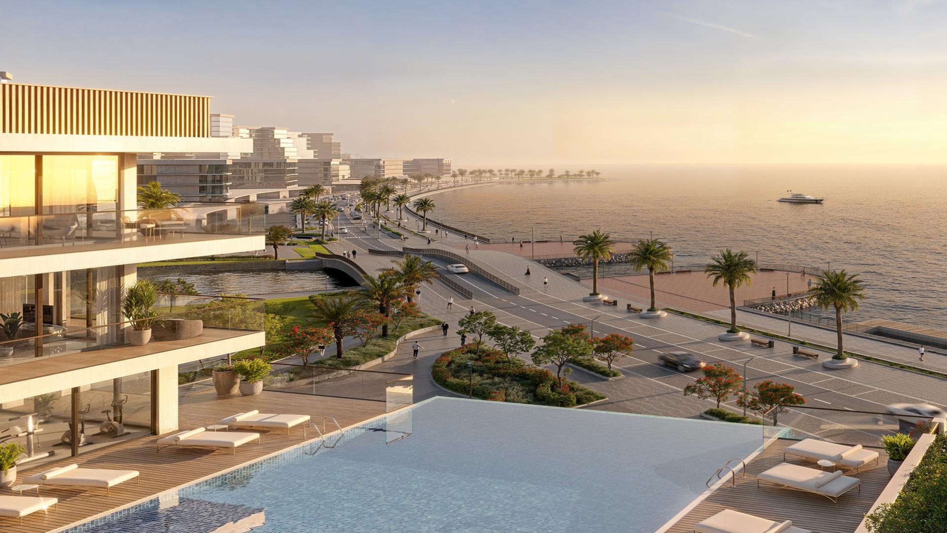 Waterfront apartment complex with marina view in Qetaifan's L Horizon by Elie Saab