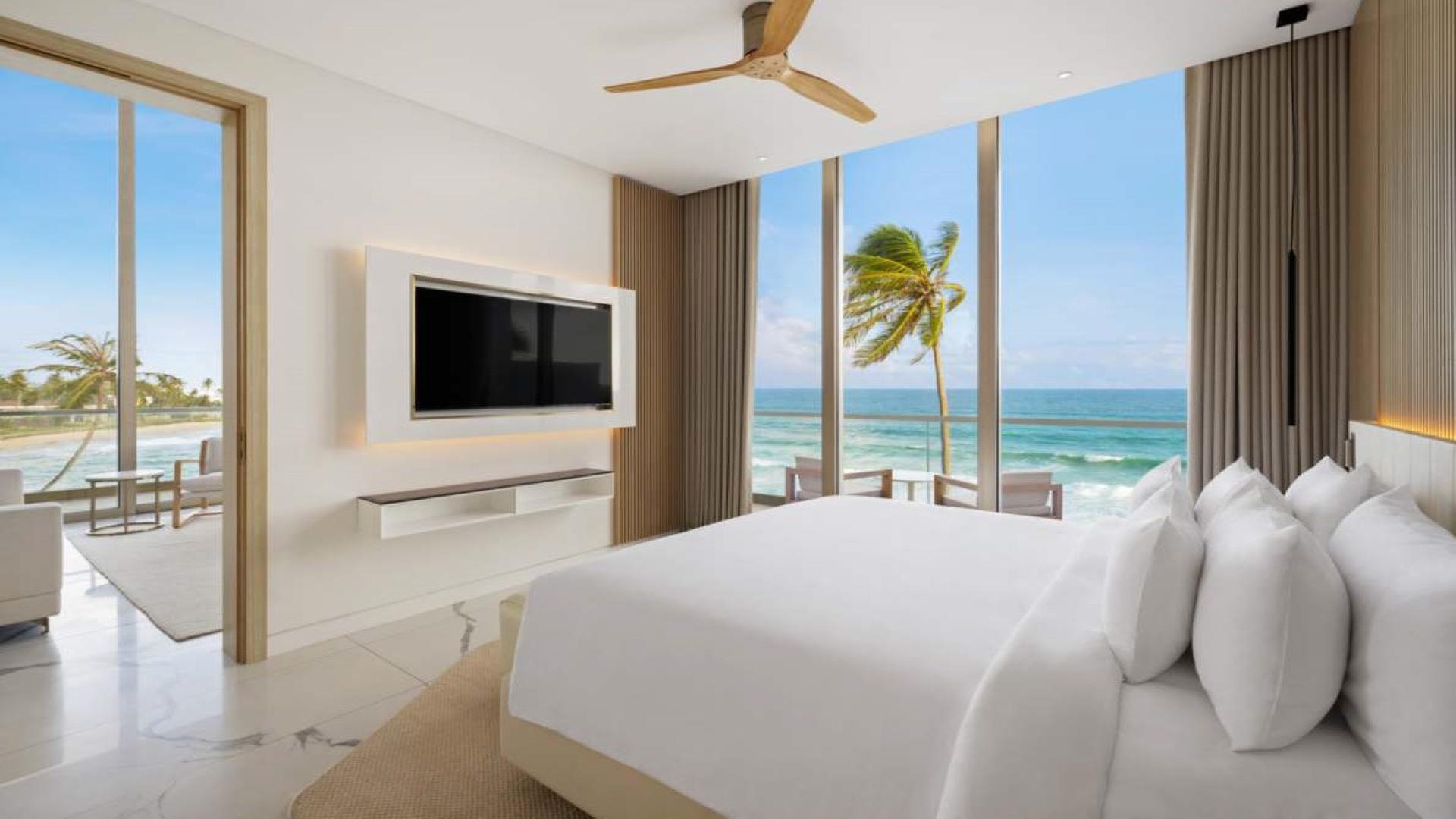 Modern kitchen and dining area in Serenia Talpe Galle 2-bedroom sea view apartment