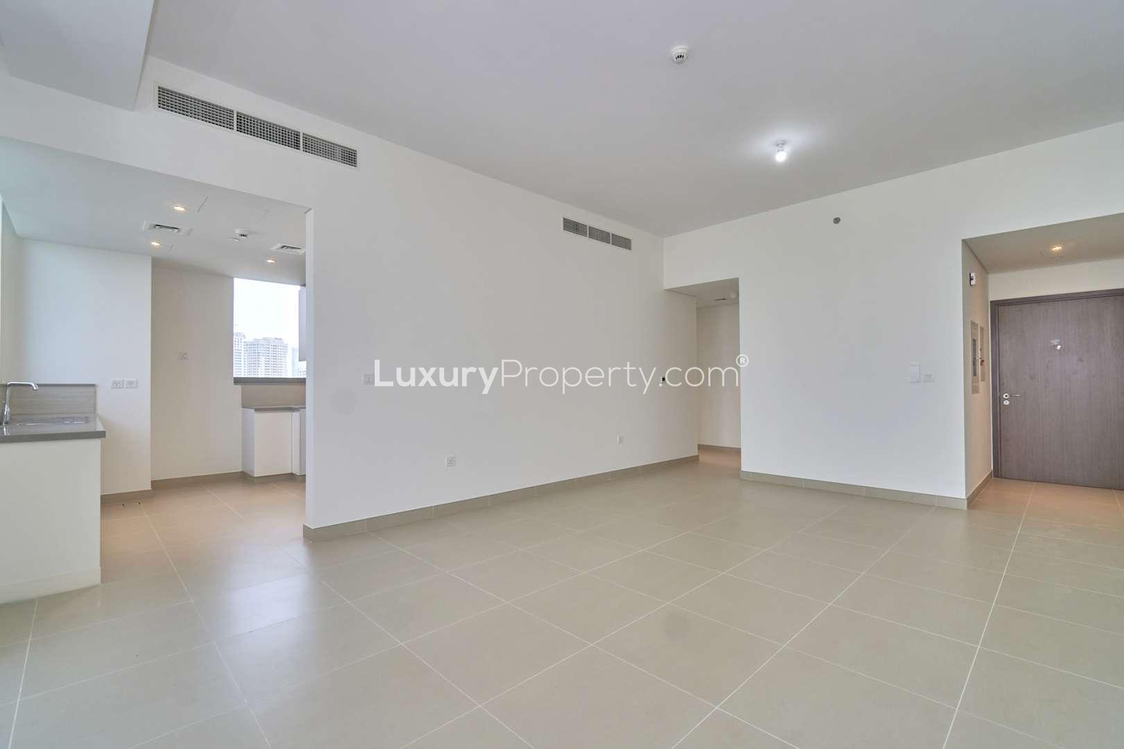 Dubai Marina apartment with stunning waterfront views, modern architecture, and prime location for rent