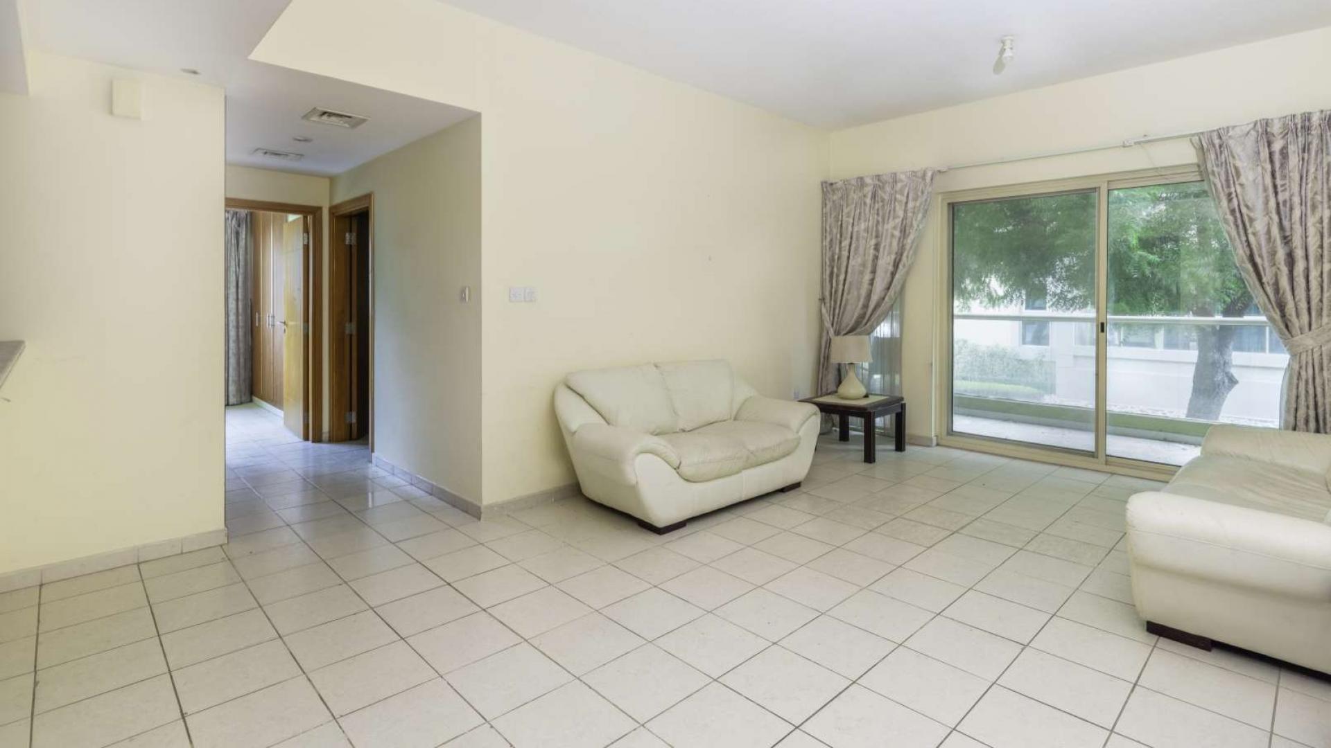 Bathroom in two-bed apartment, Al Alka 3, The Greens, for sale, modern fixtures