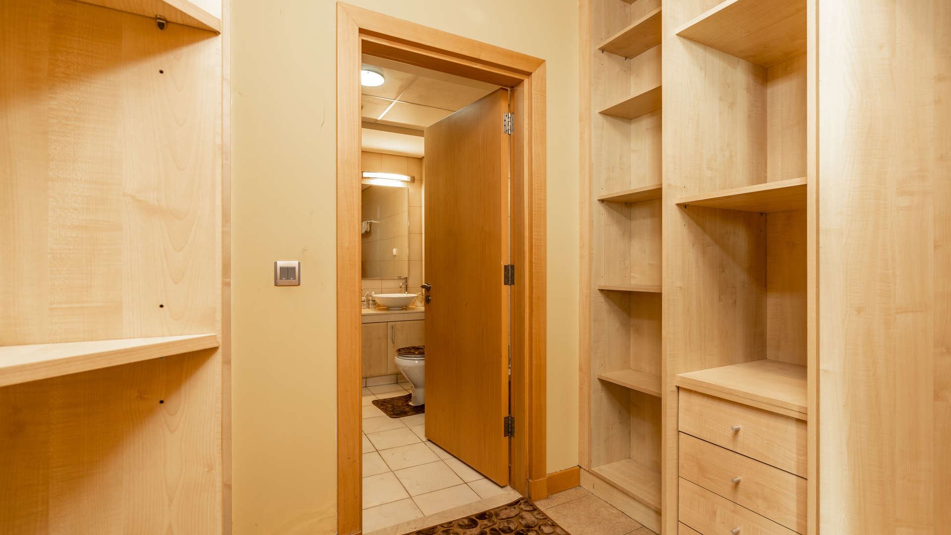 Upgraded bedroom in 2-bedroom apartment for sale, Al Basri, Palm Jumeirah, Dubai