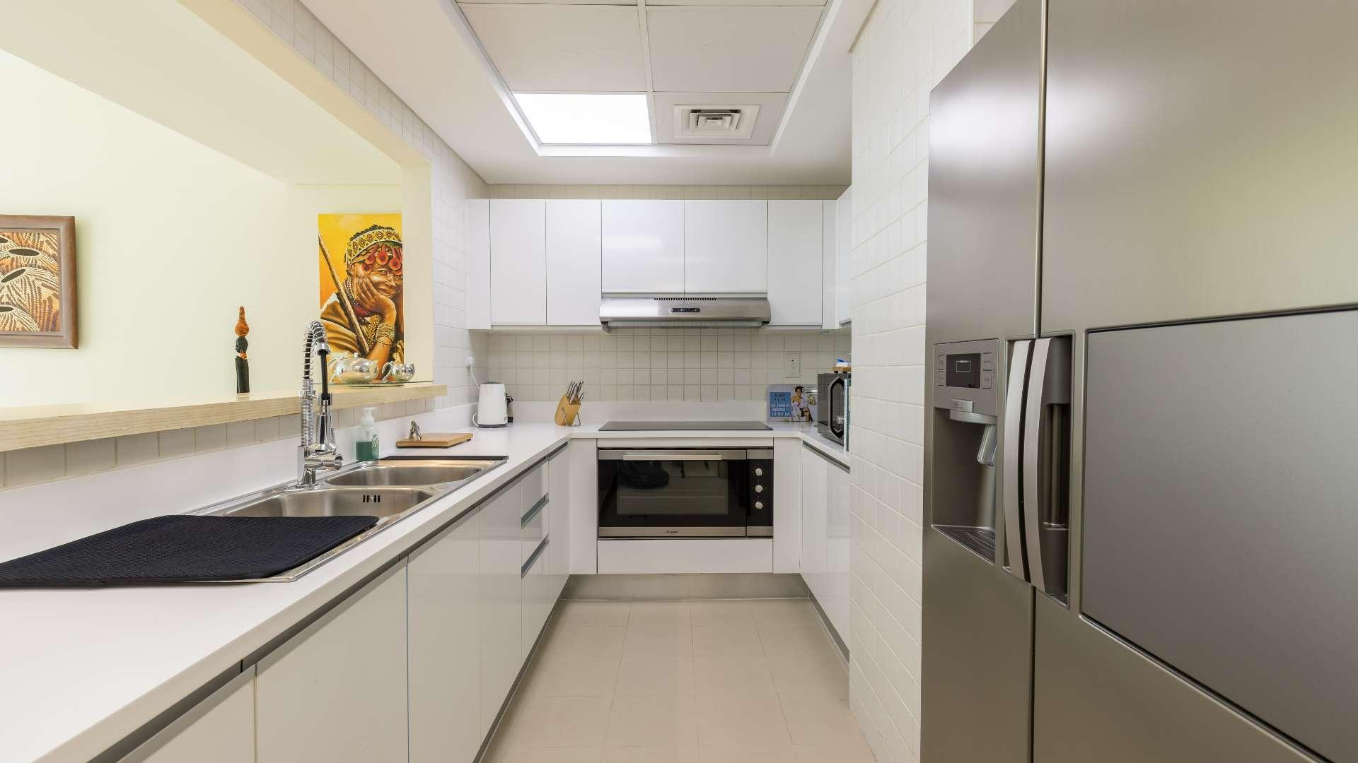 Balcony view from luxurious 2-bedroom apartment in Al Bateen Residences, Jumeirah Beach Residence, Dubai