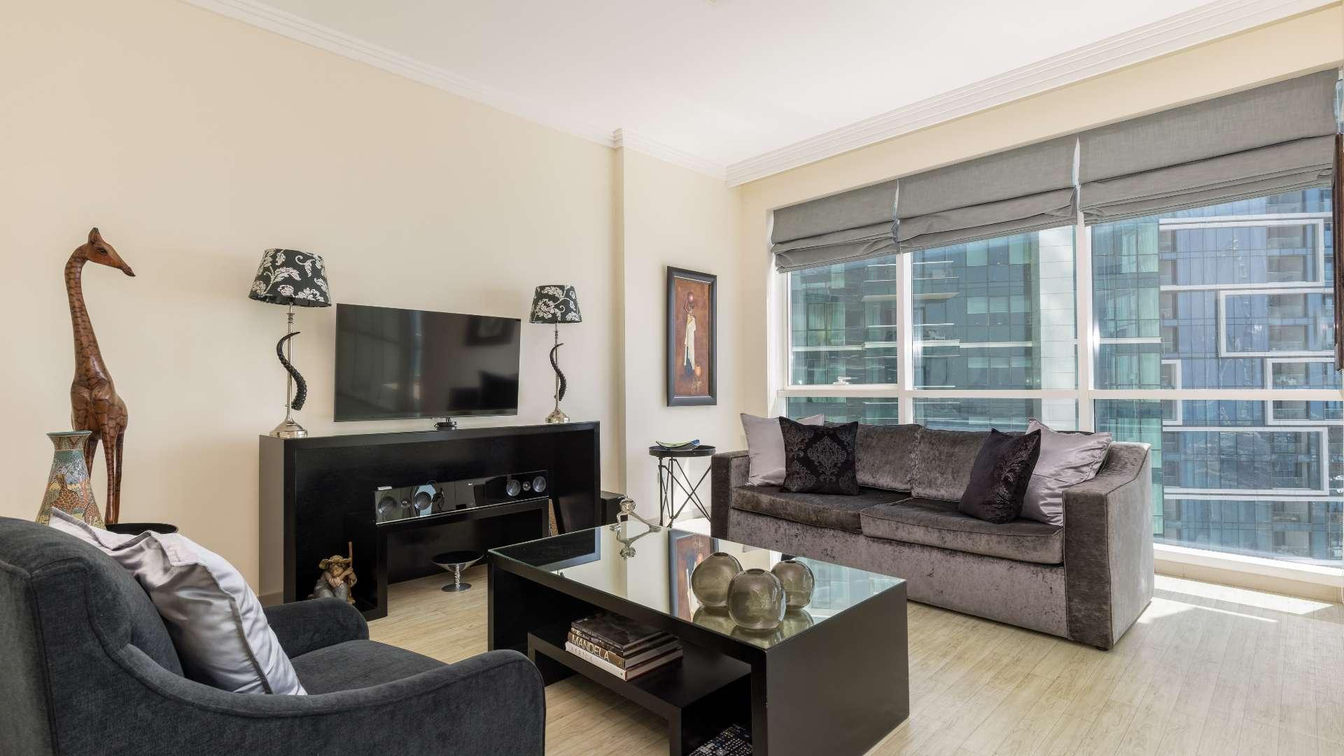 Modern kitchen in 2-bedroom apartment, Al Bateen Residences, Jumeirah Beach Residence, Dubai