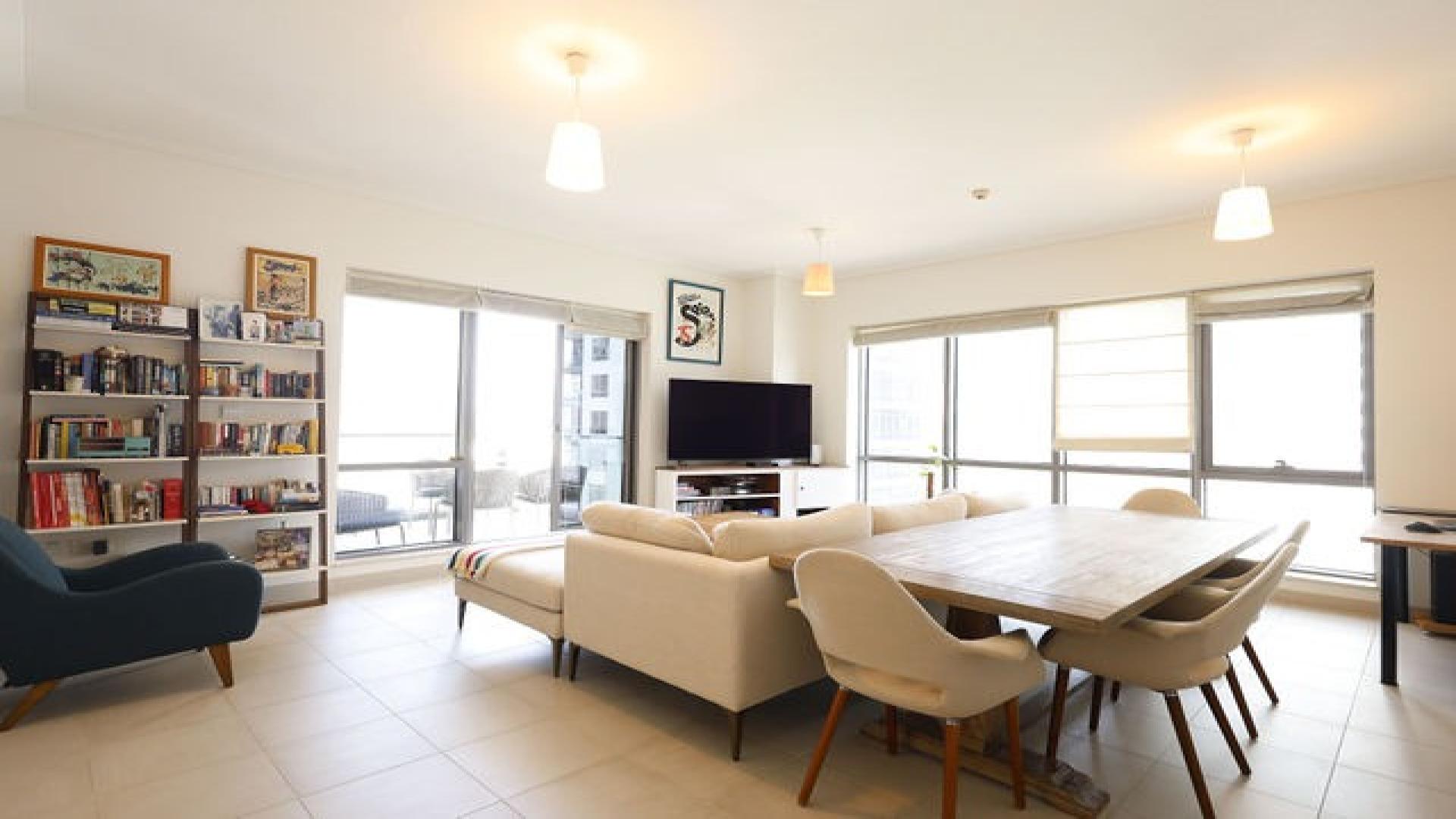 Balcony view from 2-bedroom apartment in South Ridge 5, Downtown Dubai, showcasing cityscape