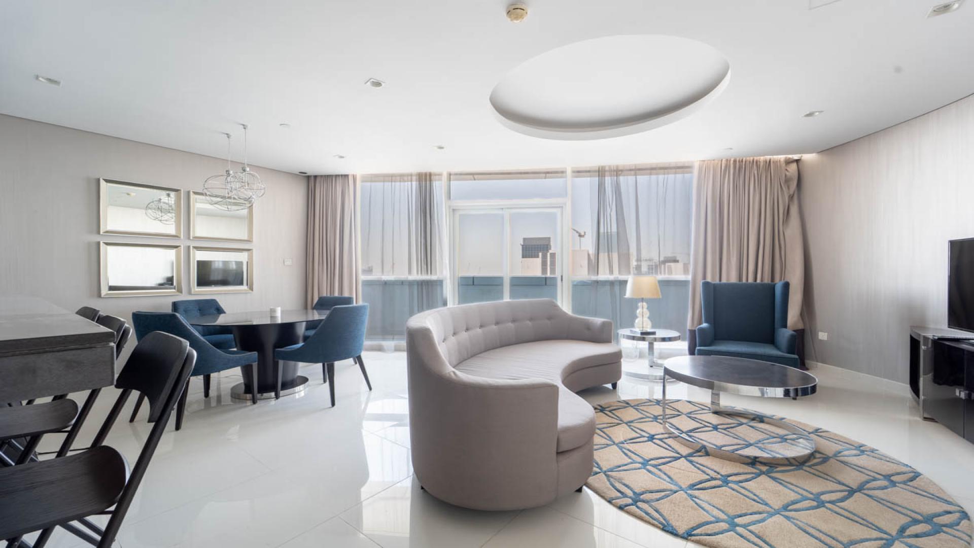 Furnished bedroom in 2-bedroom apartment, Damac Mansion The Distinction, Downtown Dubai