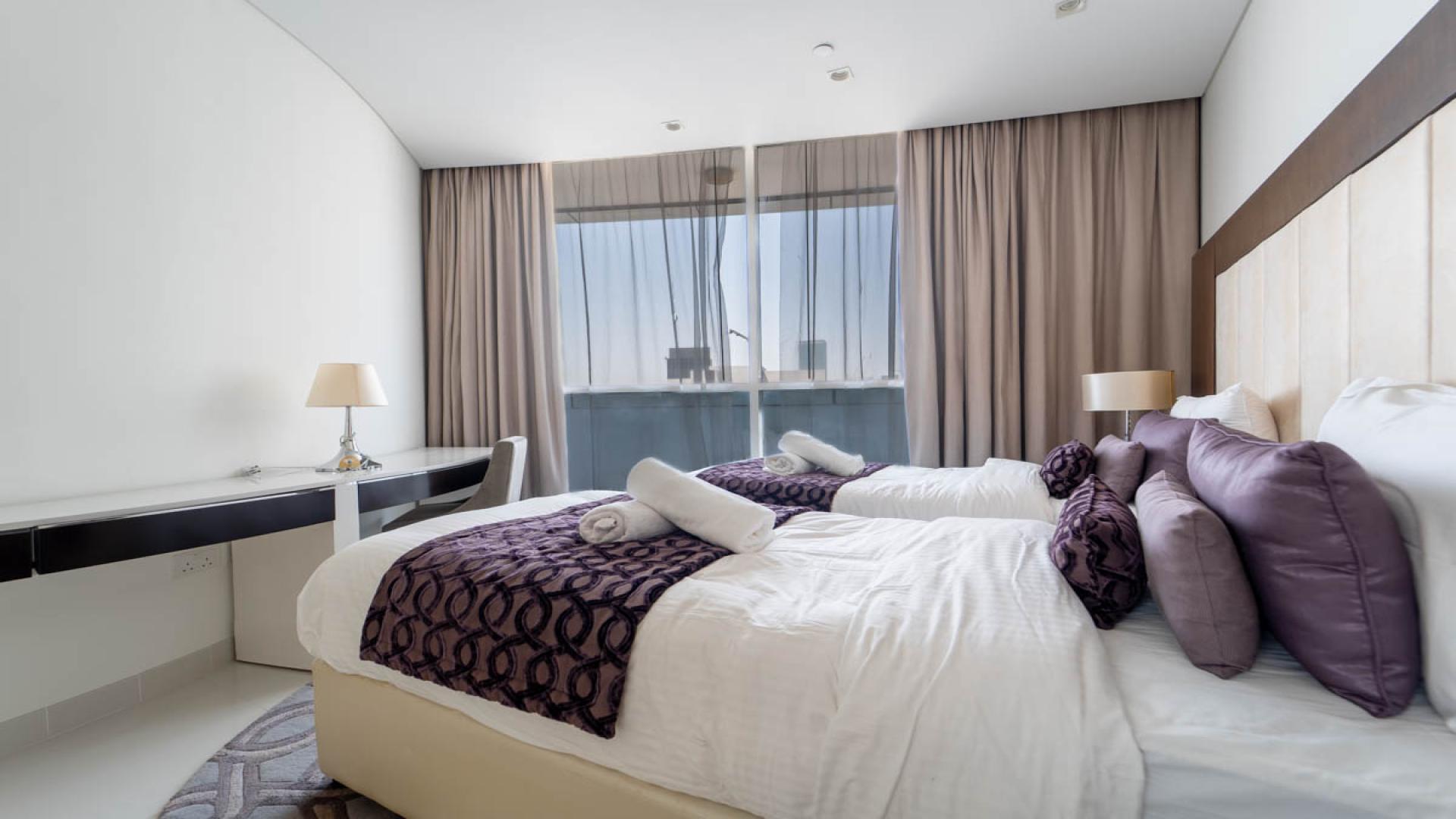 Furnished bedroom in 2-bedroom apartment, Damac Maison The Distinction, Downtown Dubai