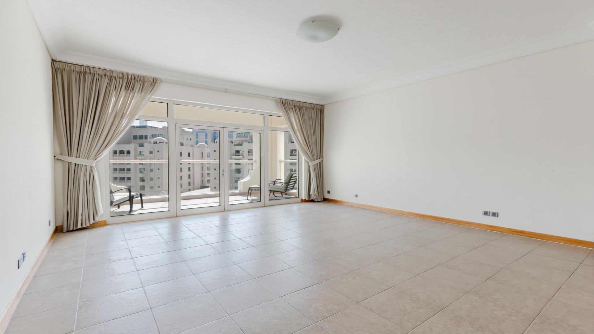 N/A,Vacant 2-bedroom apartment interior, high floor, Shoreline Apartments, Palm Jumeirah, for sale