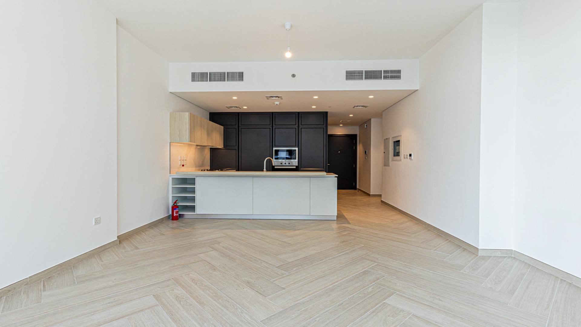 Brand new apartment kitchen and living area in Wilton Park Residences, Mohammed Bin Rashid City