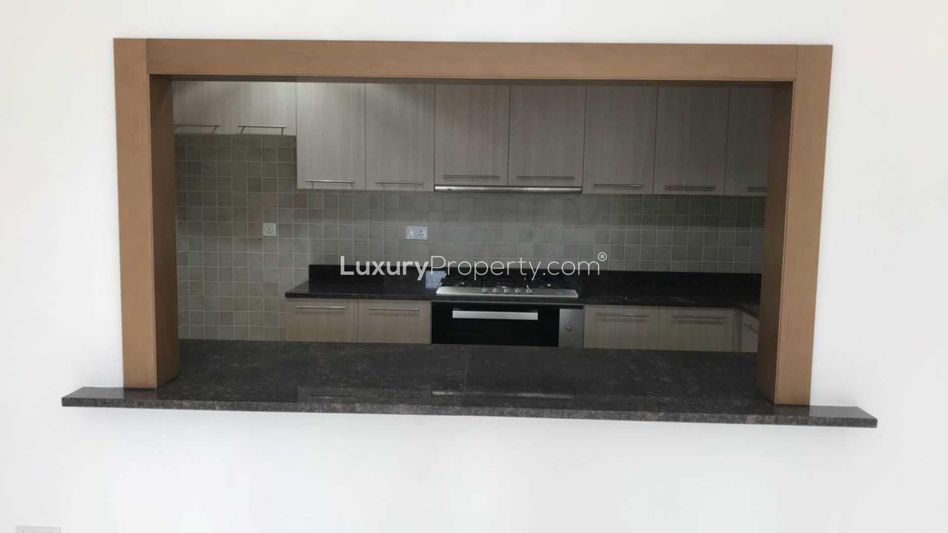 Hallway in a two-bedroom apartment for sale in Ansam, Yas Island