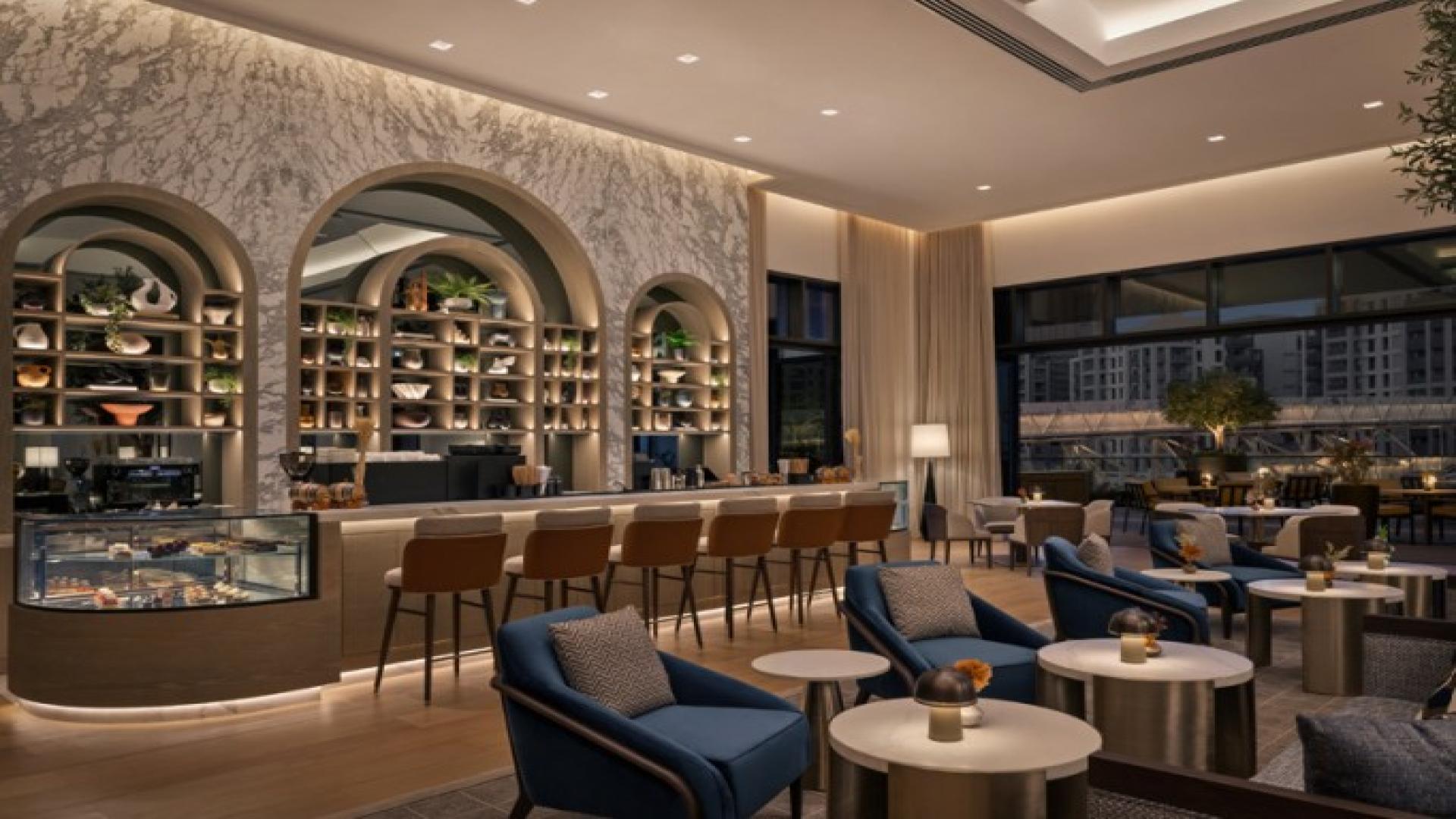 Bedroom view in Palace Residences, Dubai Creek Harbour apartment for sale, 2 bed, 2 bath