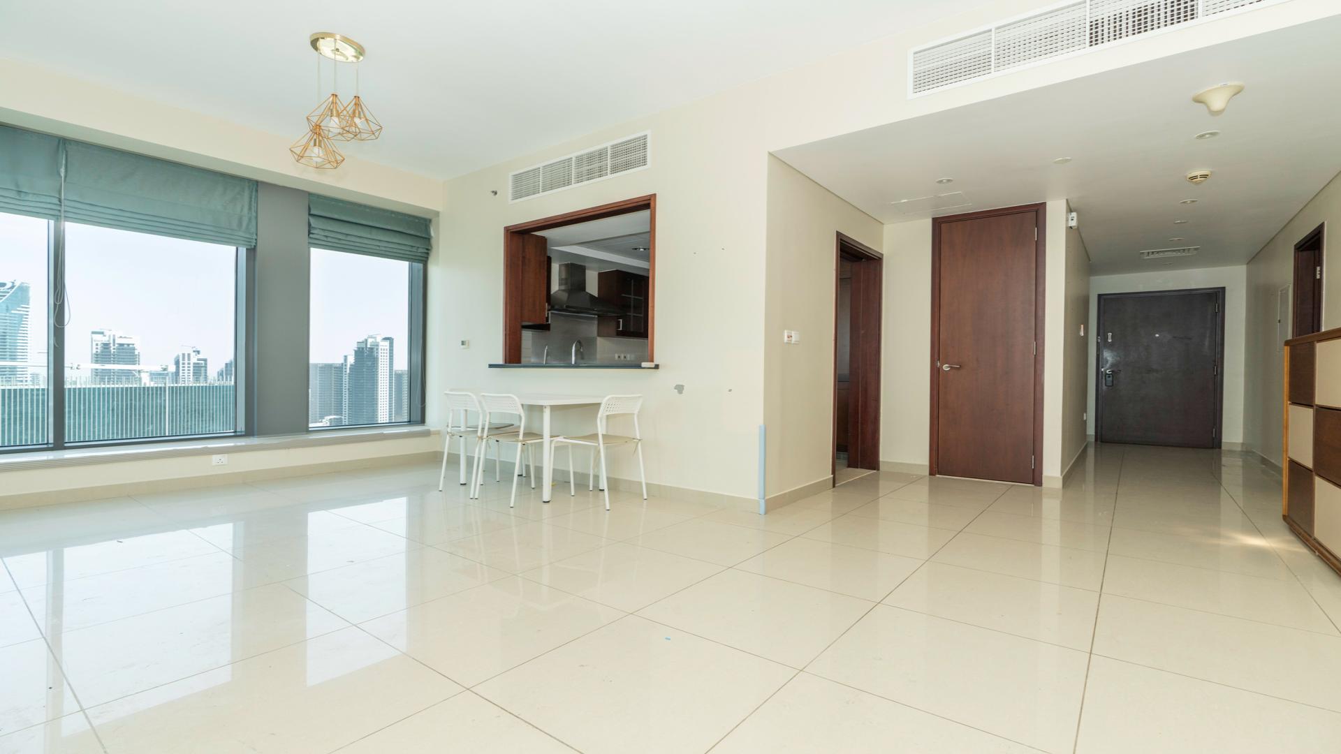 High-floor apartment interior with Burj Khalifa view, 29 Boulevard, Downtown Dubai