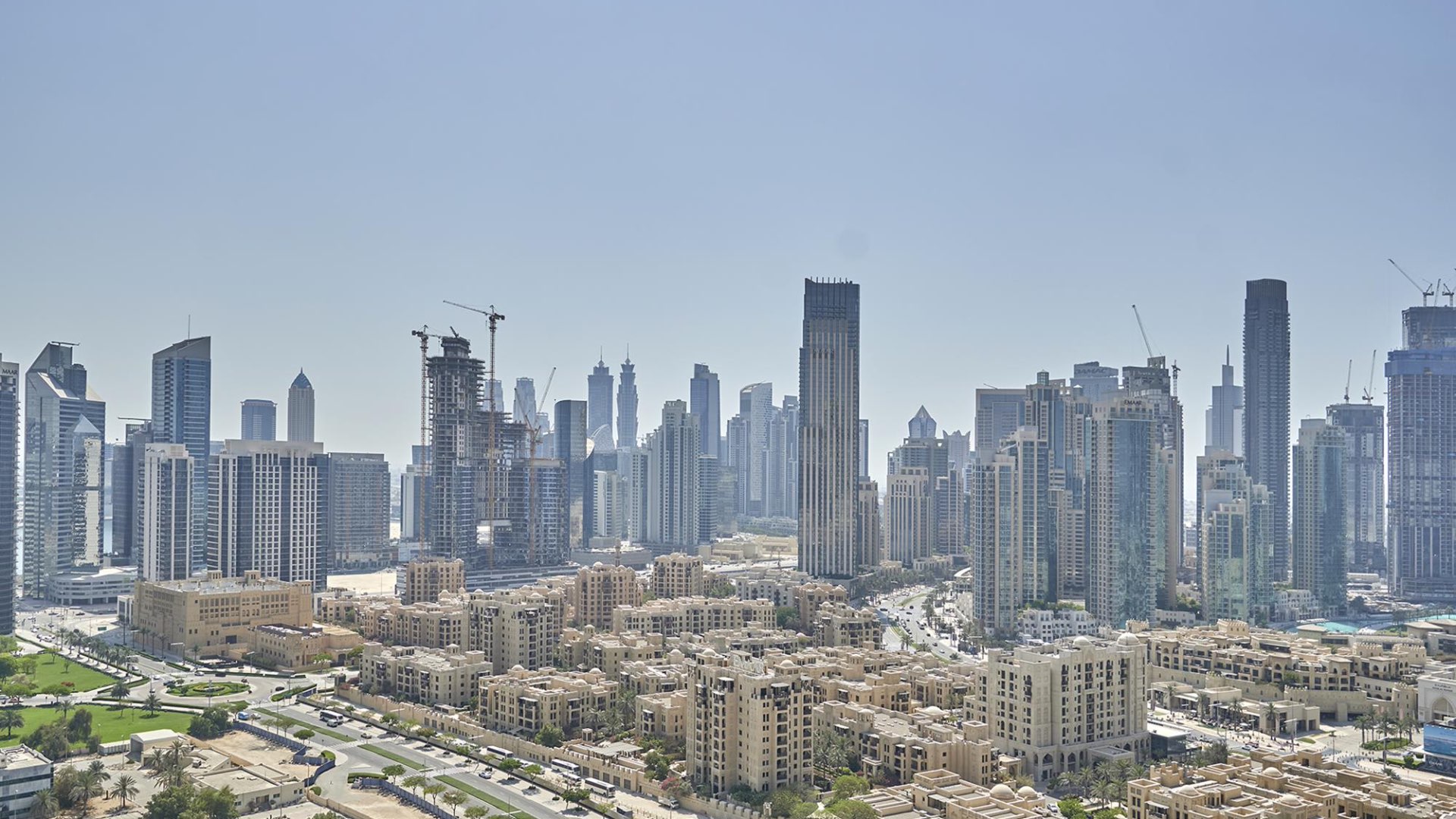 Mid-floor apartment interior in Burj Views, Downtown Dubai, for sale