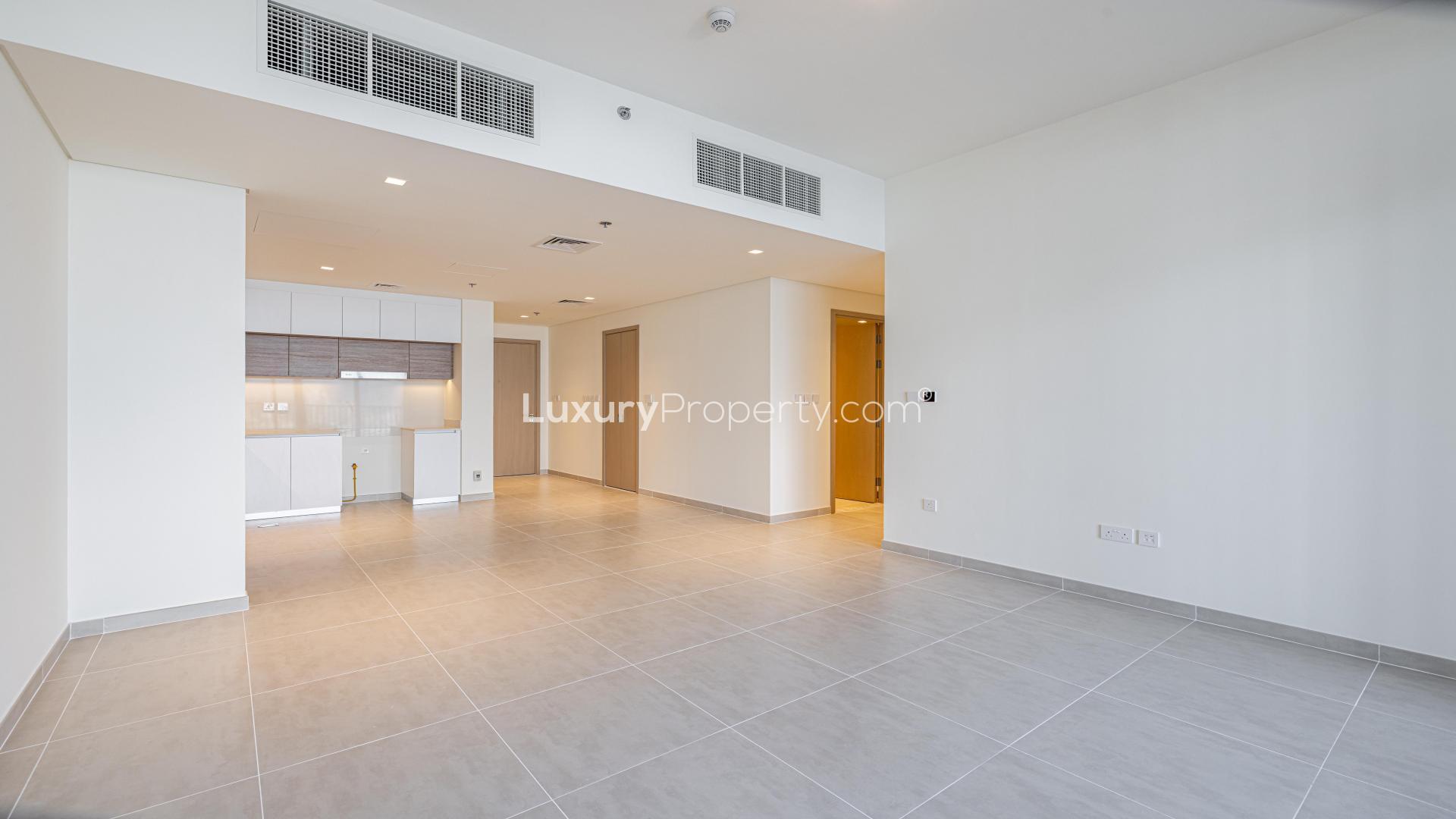 Brand new 2-bedroom apartment interior at Creek Edge, Dubai Creek Harbour for sale