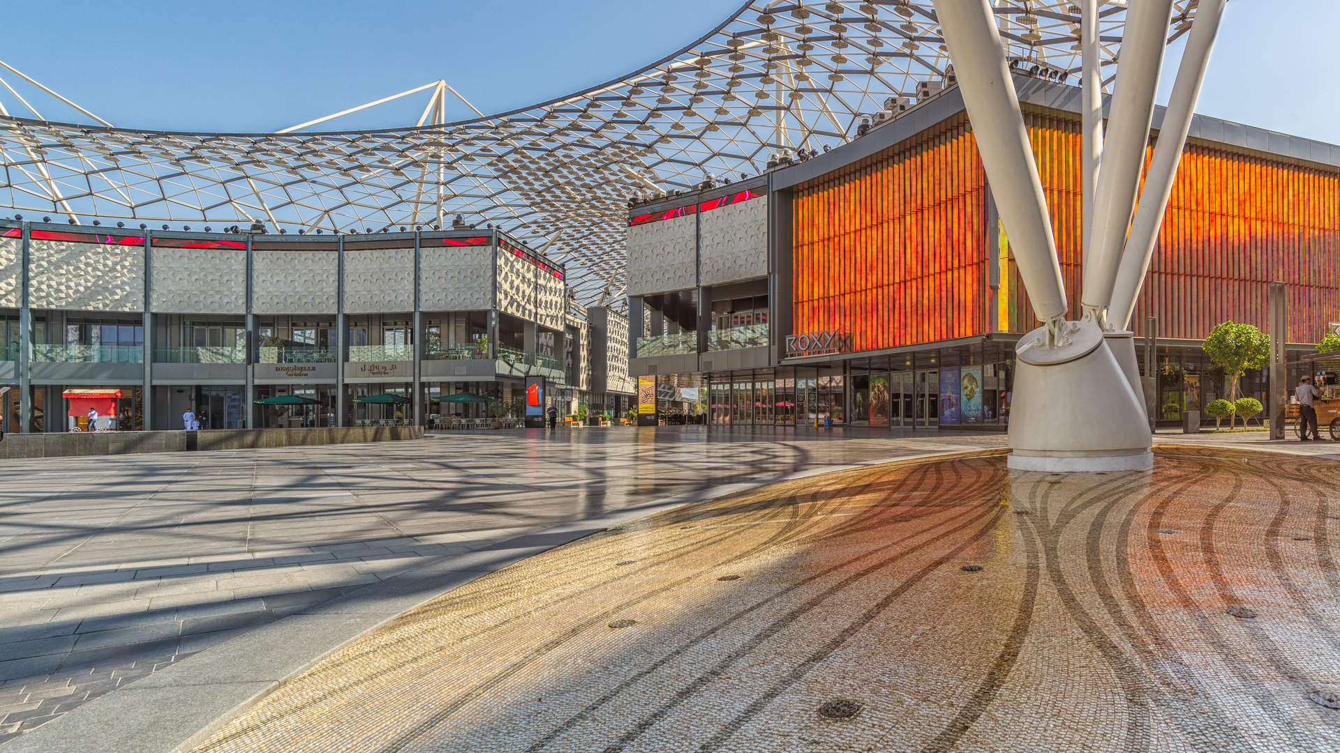 Modern architecture of City Walk Building 1, Jumeirah apartment for sale, two bedrooms