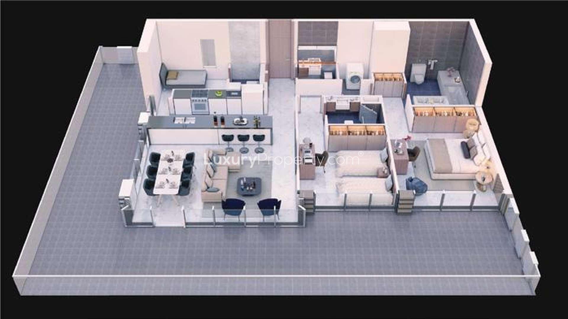 2BR Apartment for sale in The Residences at District One, MB