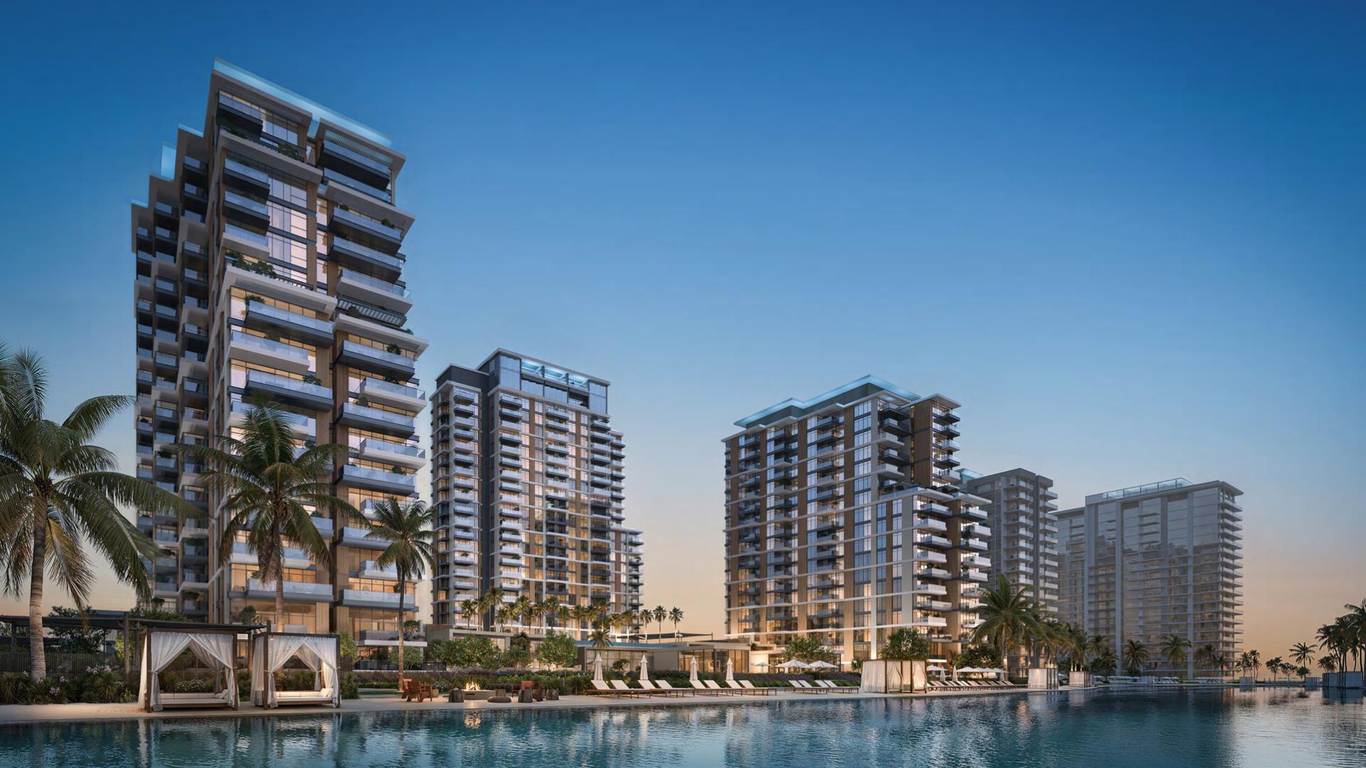 District One Naya Residences, 2-bedroom apartment, stunning waterfront view, Mohammed Bin Rashid City
