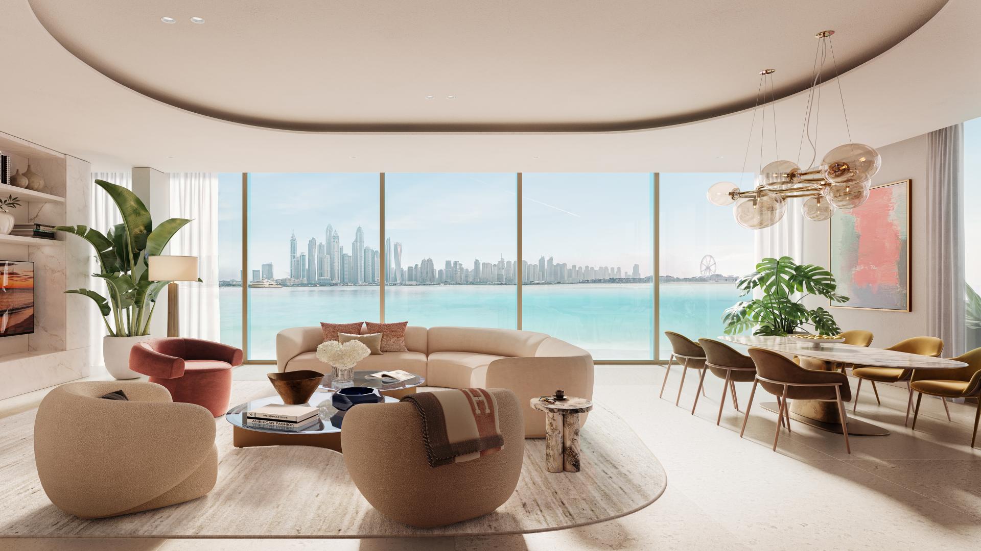 Luxurious Ellington Beach House apartment with pool view on Palm Jumeirah, Dubai