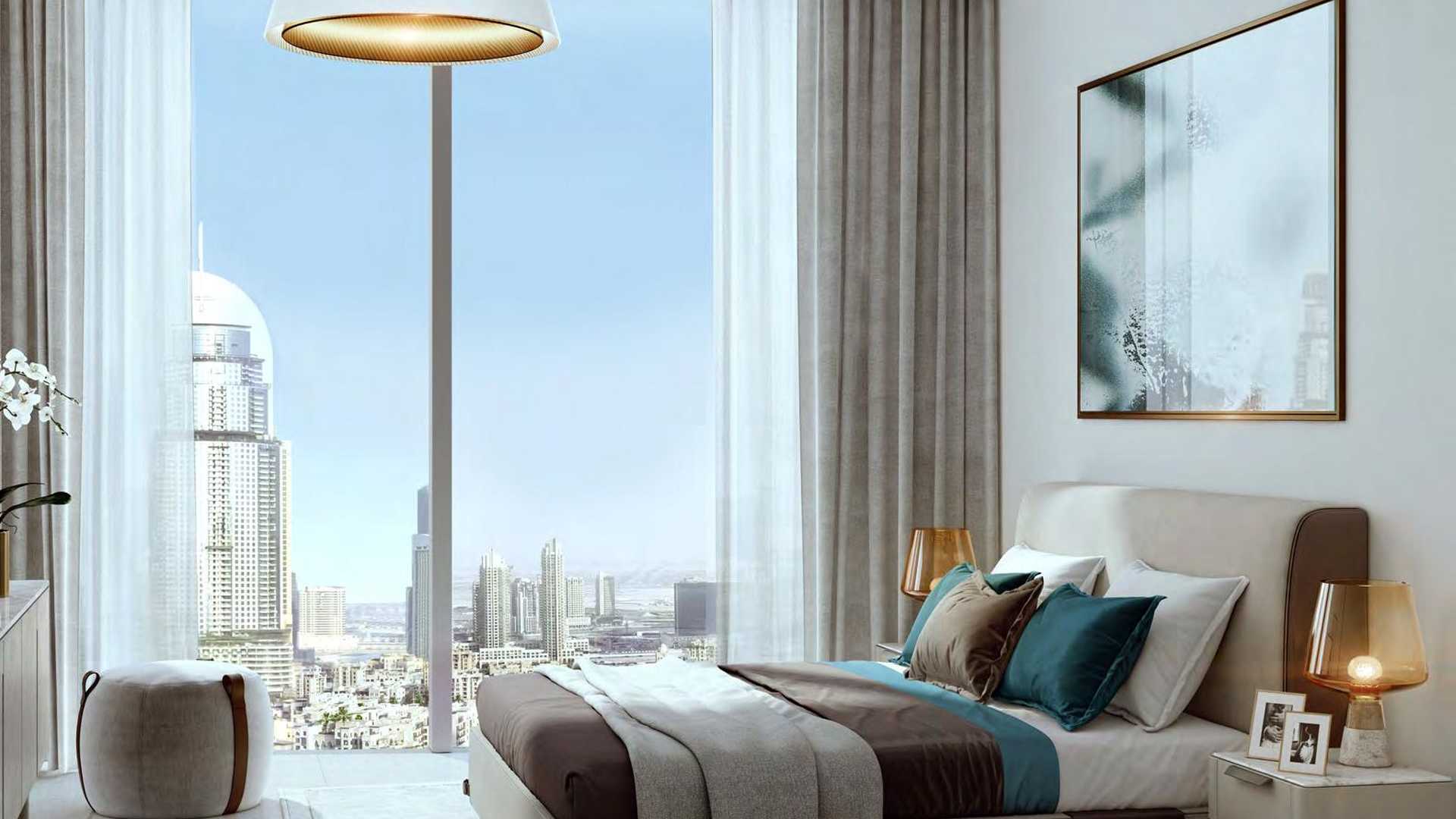 Luxurious bathroom in two-bedroom apartment, Grande Opera District, Downtown Dubai