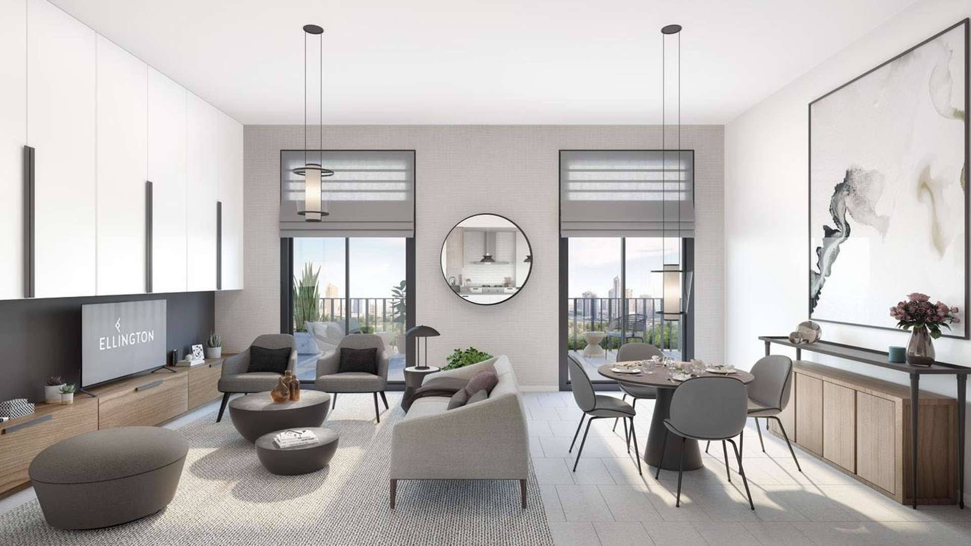 Contemporary apartment building in Kensington Waters, Mohammed Bin Rashid City, Meydan Development