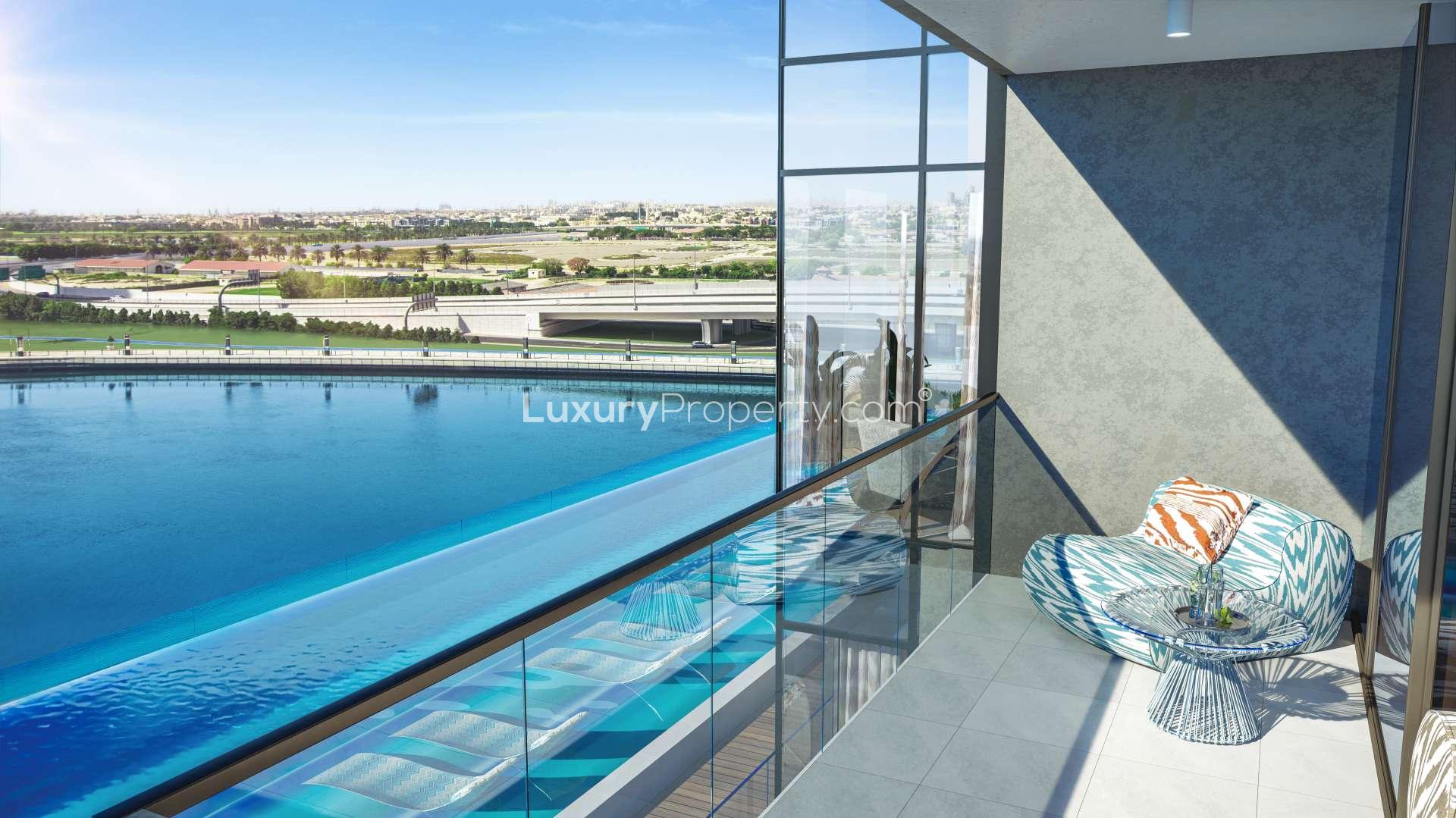 Luxury 2-bedroom apartment overlooking Dubai Canal with stunning waterfront views for sale