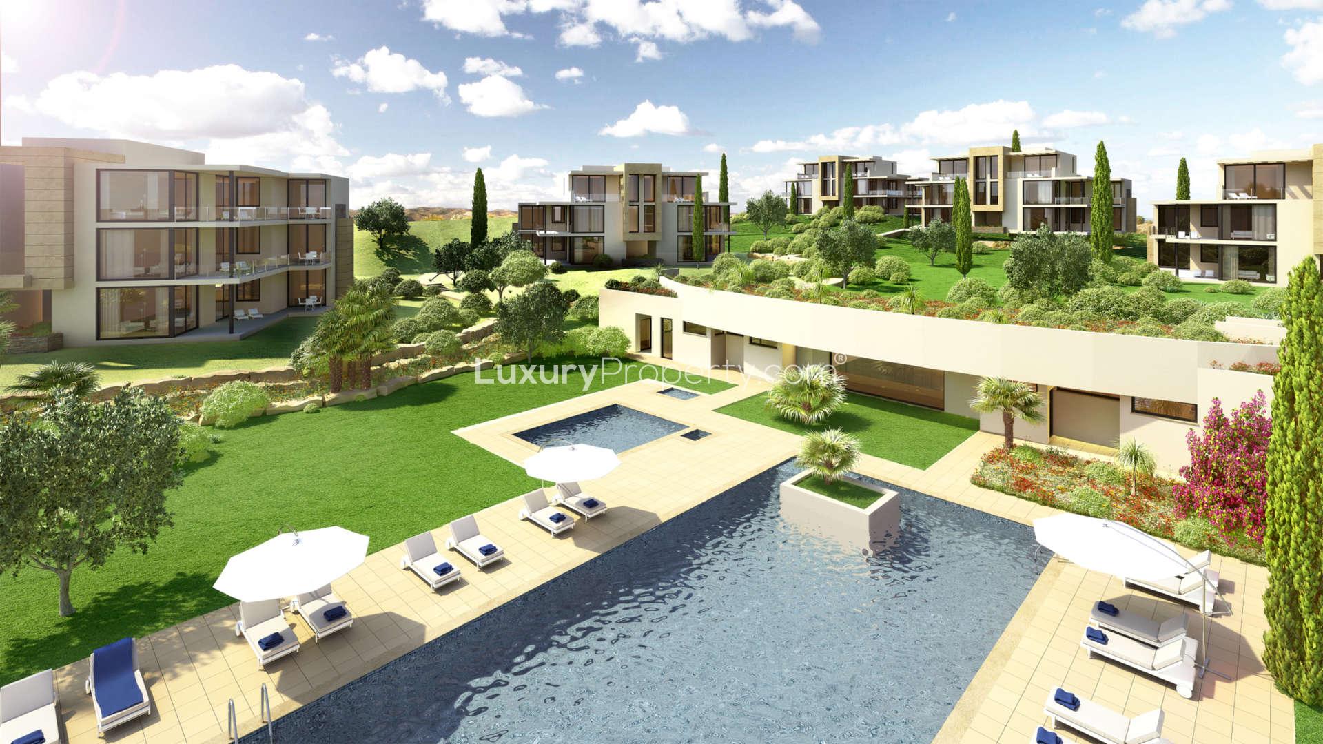 Modern dining area in 2-bedroom apartment, Monte Rei Golf Club, Algarve, Portugal