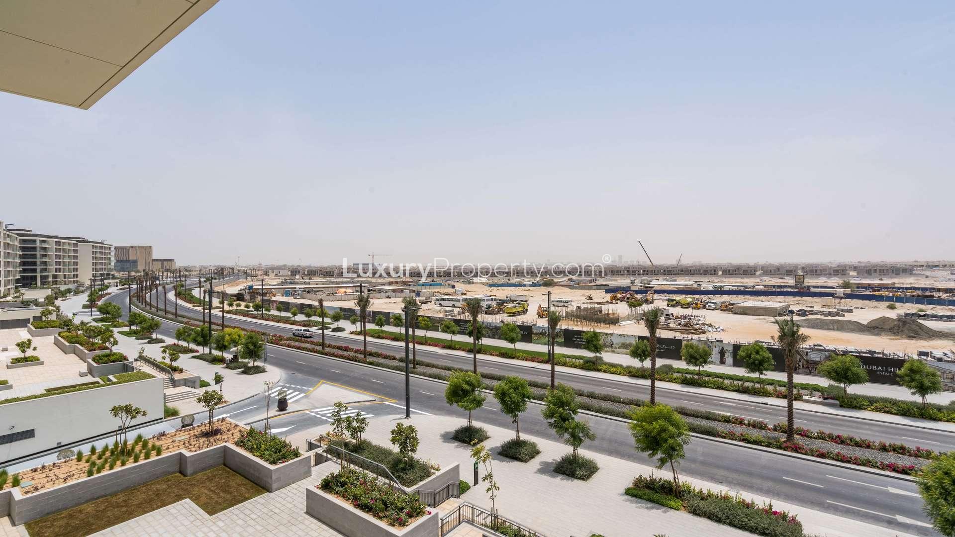 Modern kitchen in 2-bedroom apartment, Mulberry Park Heights, Dubai Hills Estate, for sale