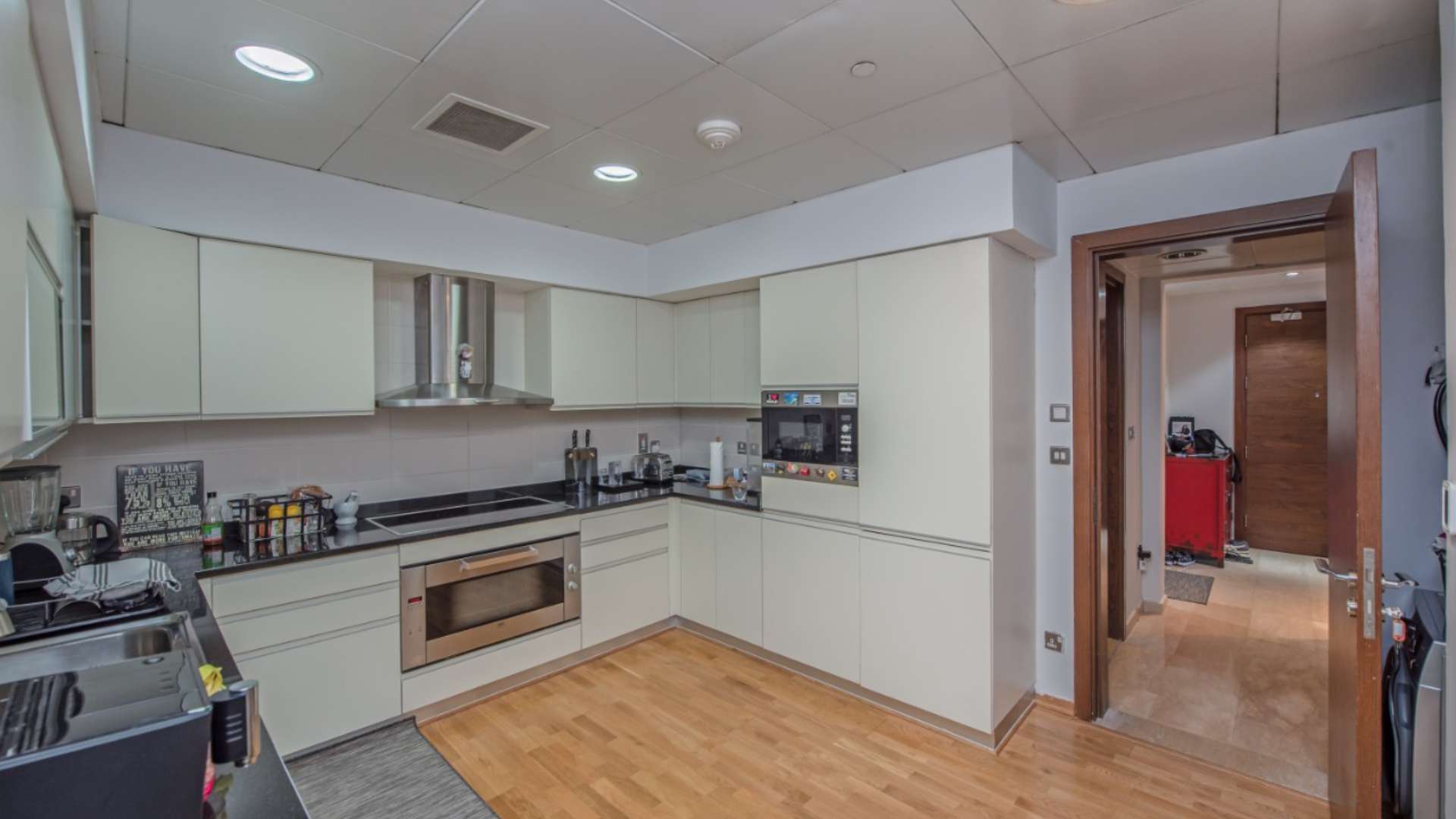 Luxury living room in 2-bedroom apartment, Oceana Residences, Palm Jumeirah with sea views