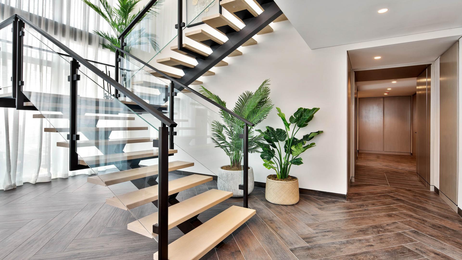 Luxurious living room in 2-bedroom apartment, One&Only Private Homes Zabeel, for sale