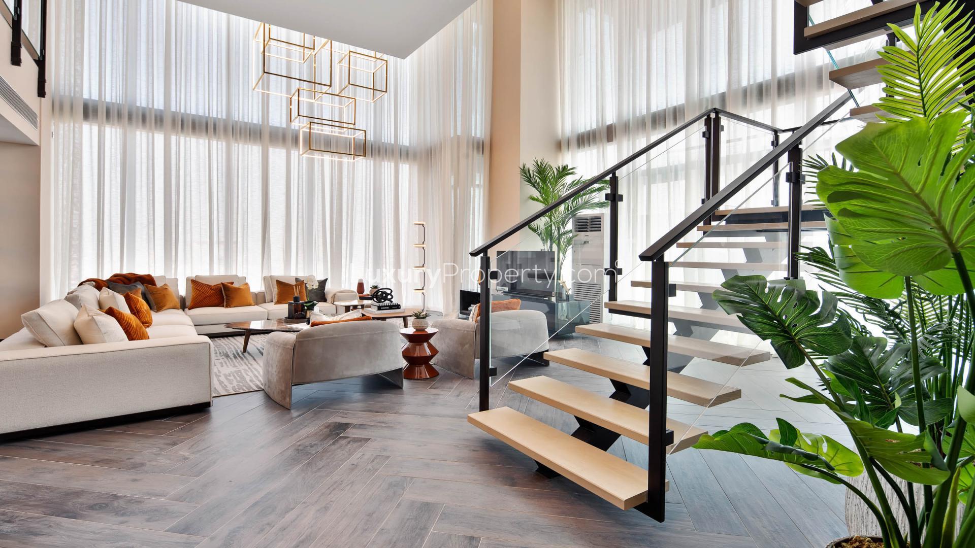 Exterior view of luxury apartment at One&Only Private Homes, One Za'abeel, Zabeel community