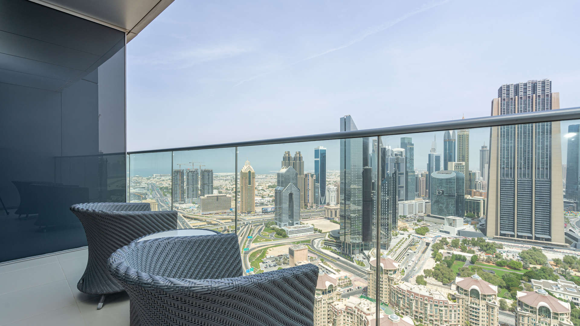 Furnished bedroom in luxury two-bedroom apartment, The Address The BLVD, Downtown Dubai