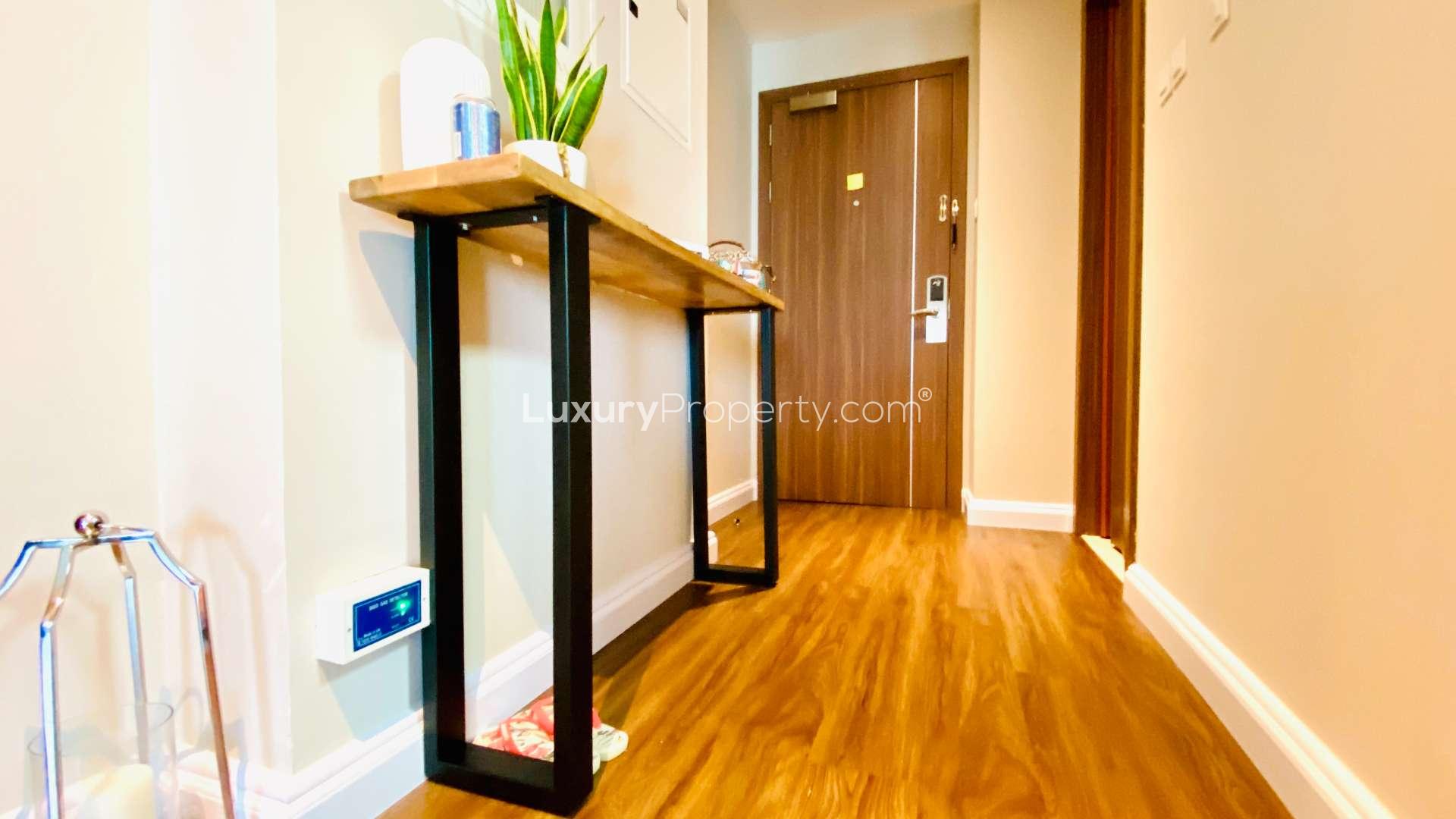 Cozy bedroom with balcony in upgraded 2-bedroom apartment, The Imperial Residences, JVT