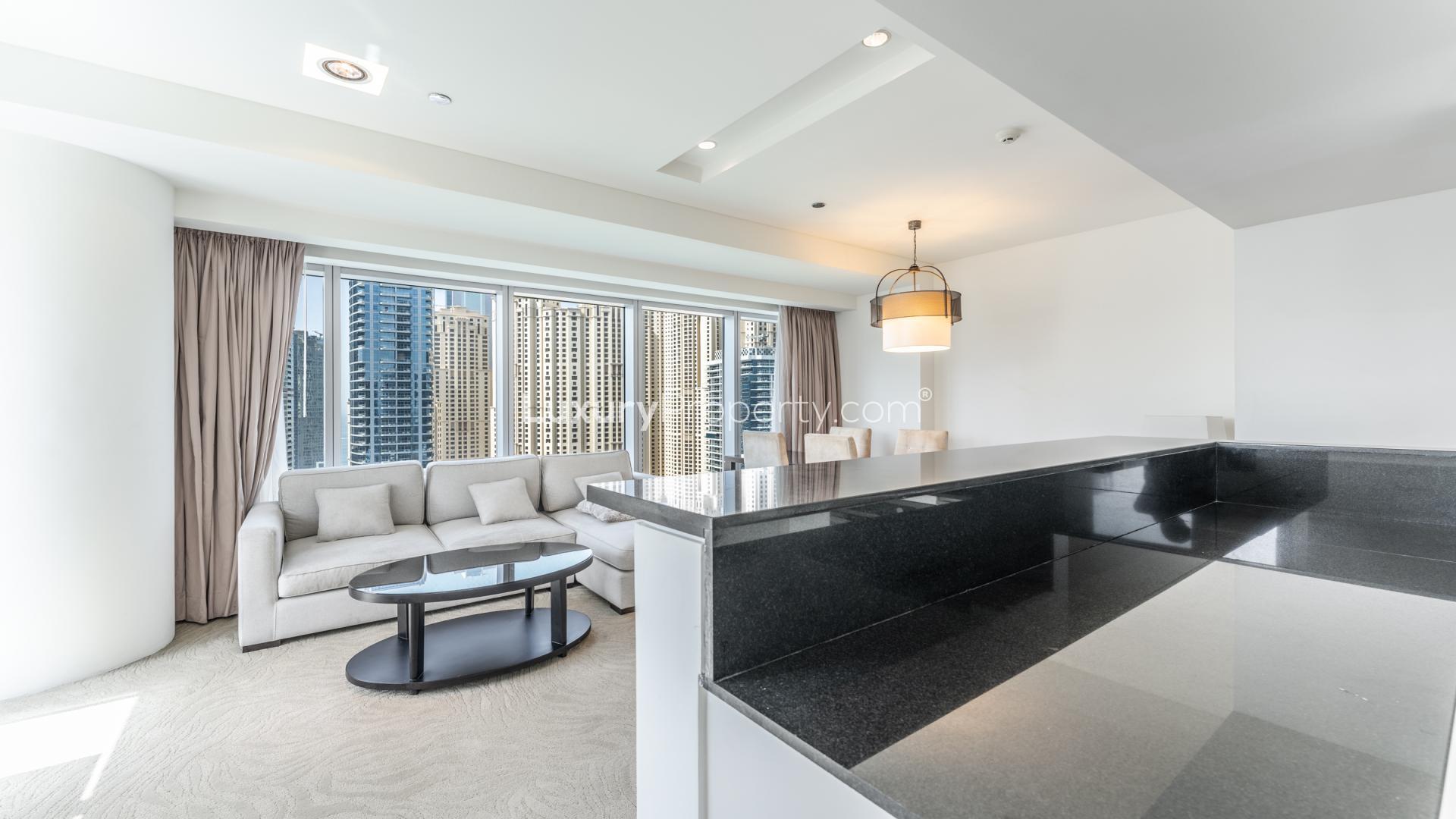 High-floor apartment with stunning marina views, The Address Dubai Marina, available for sale