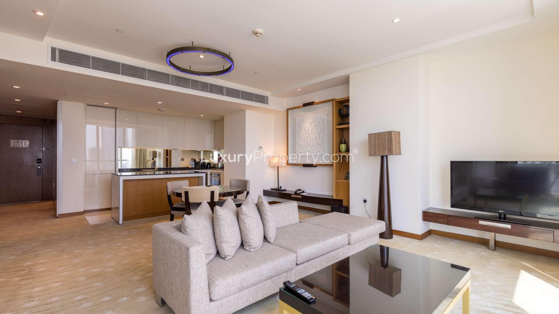 Brand new serviced apartment with stunning water views in Intercontinental Residence Suites, Dubai