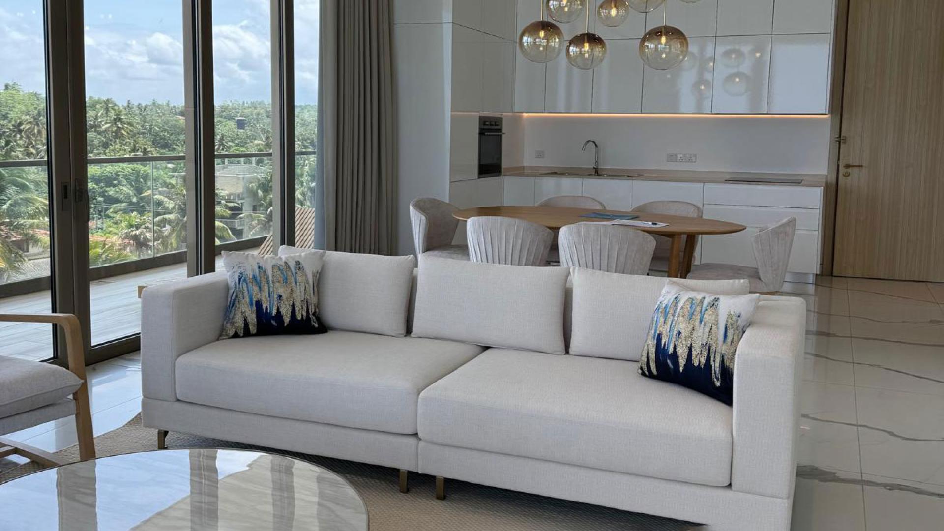 Luxury two-bedroom suite with sea view, modern decor, Talpe Galle, Sri Lanka