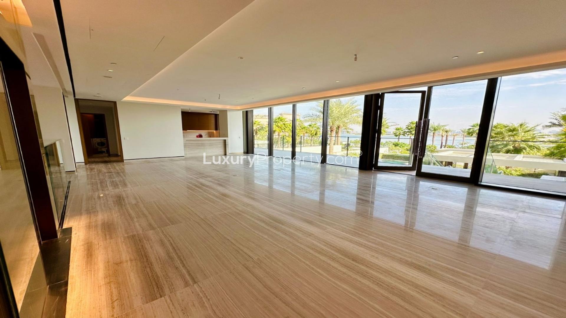 Luxurious interior of 2-bedroom duplex townhouse, Atlantis The Royal, Palm Jumeirah, Dubai