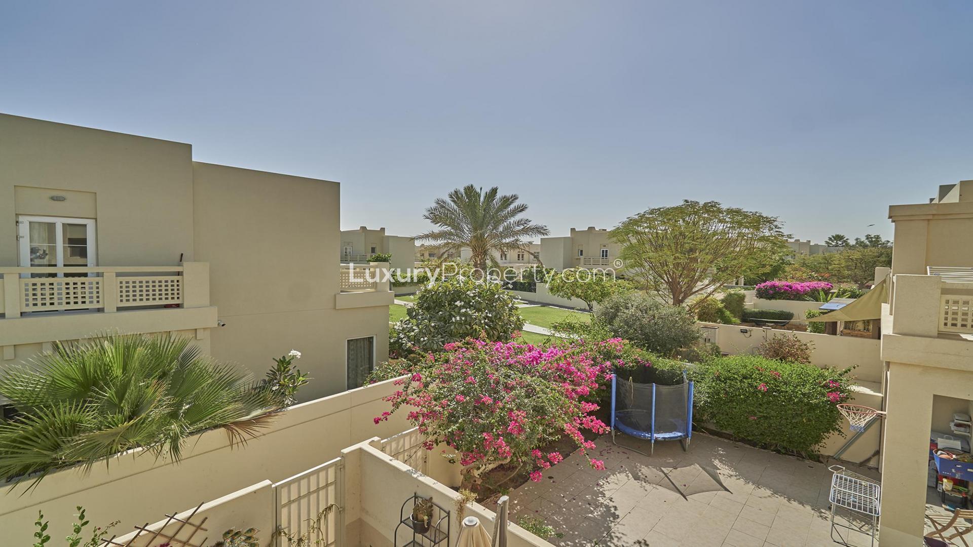 Fully upgraded living room in two-bedroom villa for rent, Maeen, The Lakes