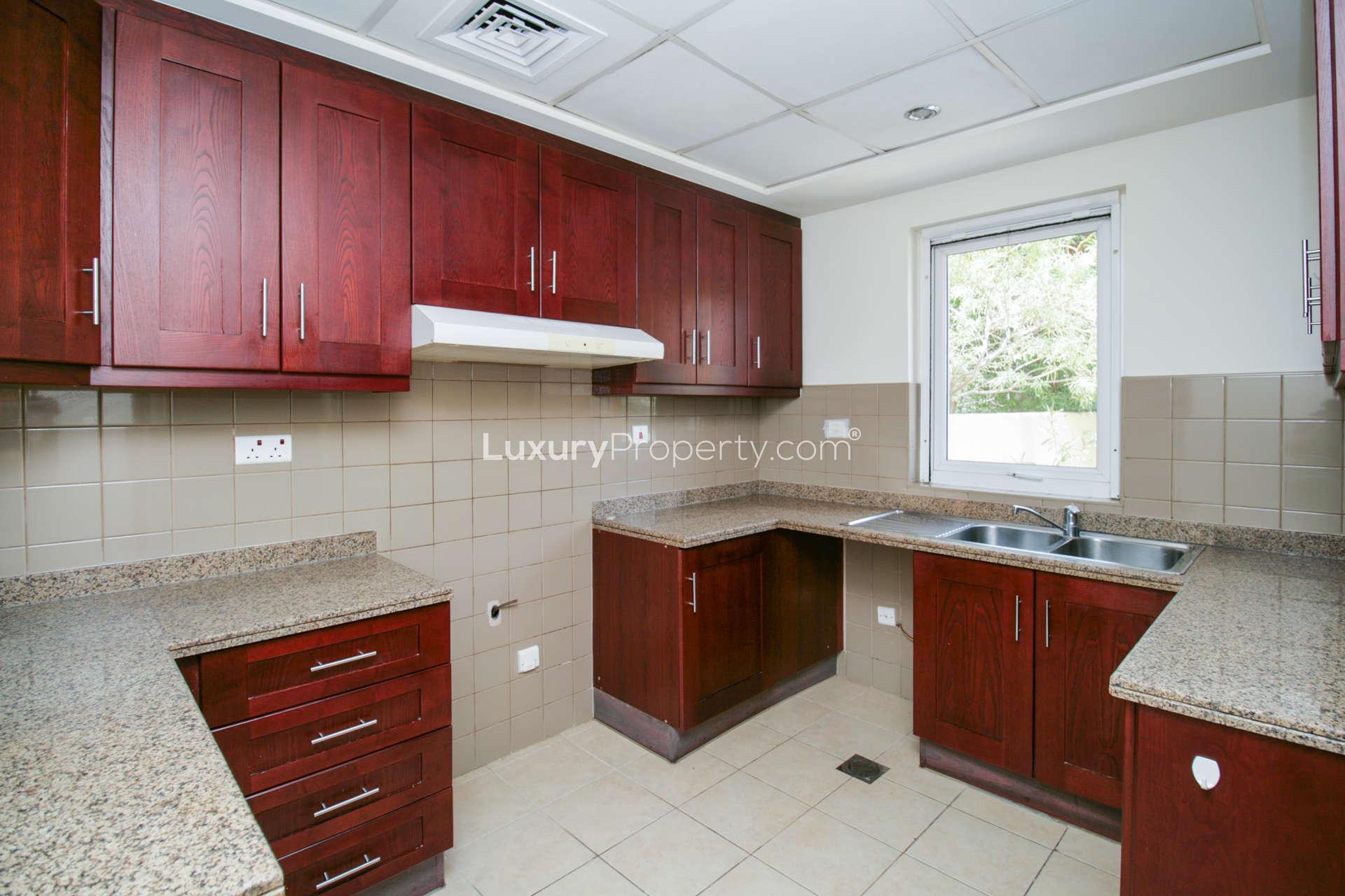 Bright room with large windows in 2-bedroom villa, Palmera 1, Arabian Ranches, Dubai