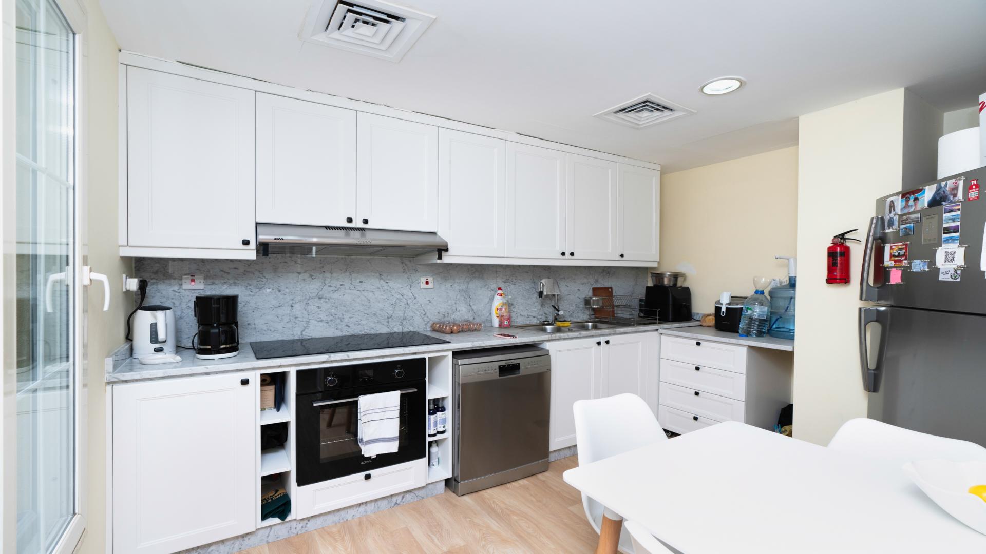 Modern living room in 2-bedroom villa, Springs 14, Emirates Living, elegant decor and furnishings