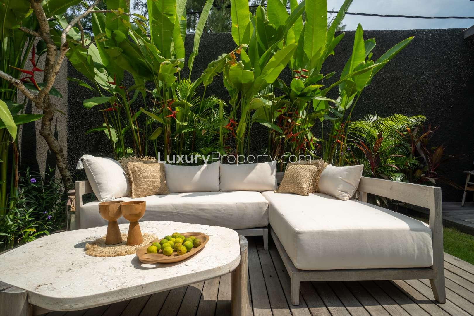 Stylish villa with private pool and lush garden at Cocana Resort, Lombok for sale