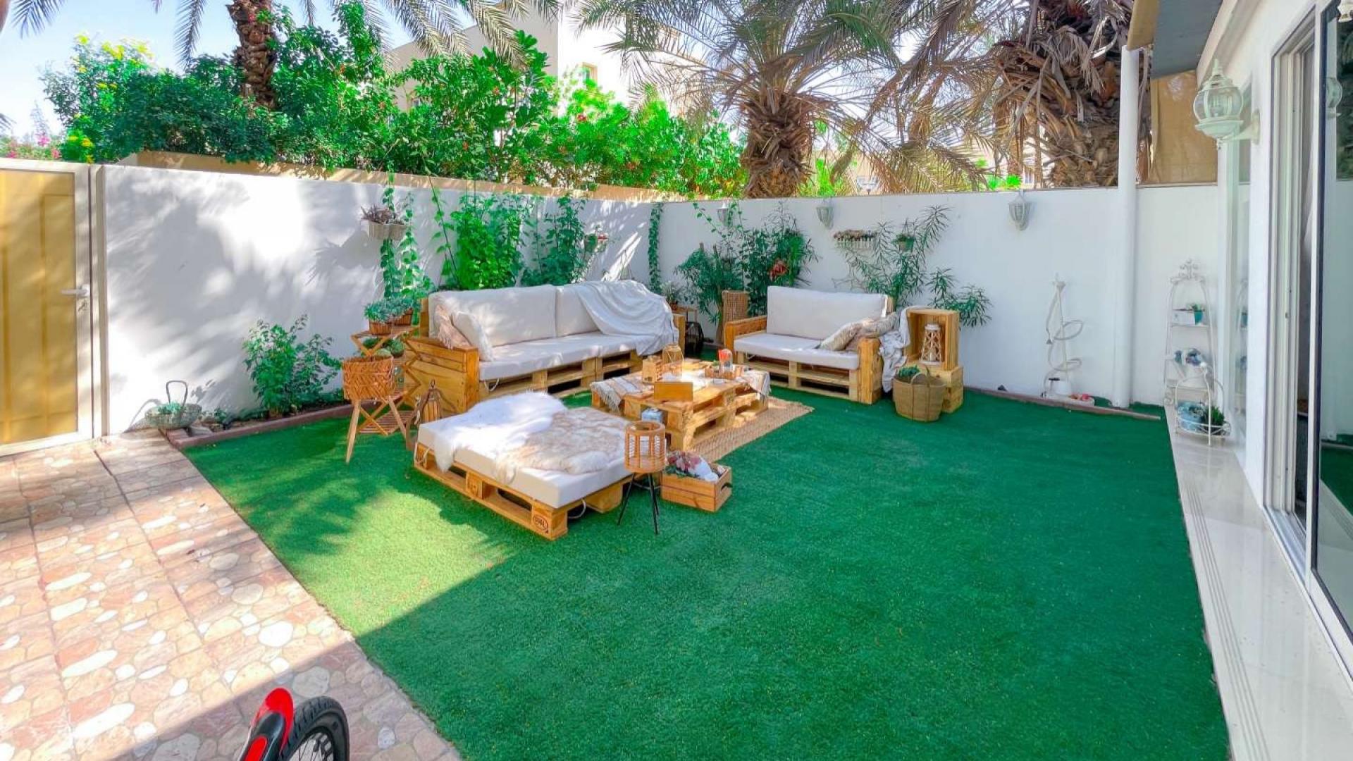 Bathroom in upgraded two-bedroom villa for sale, Springs 12, The Springs community