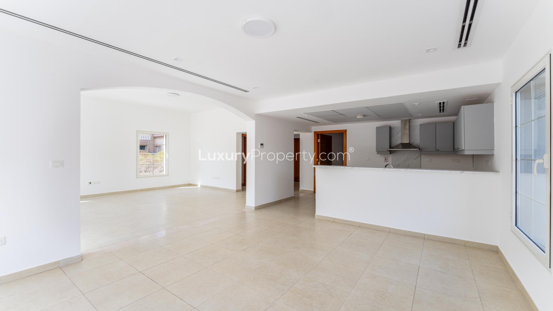 Bright open-plan kitchen and living area in JVT villa, District 3C, for sale