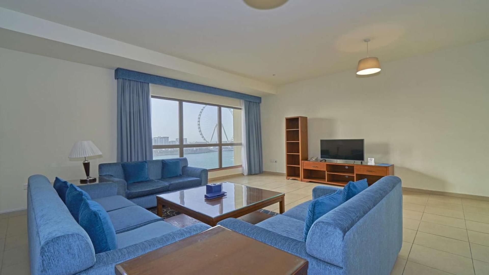 Stunning sea view from Roda Amwaj Towers apartment in JBR, near Al Marjan Island