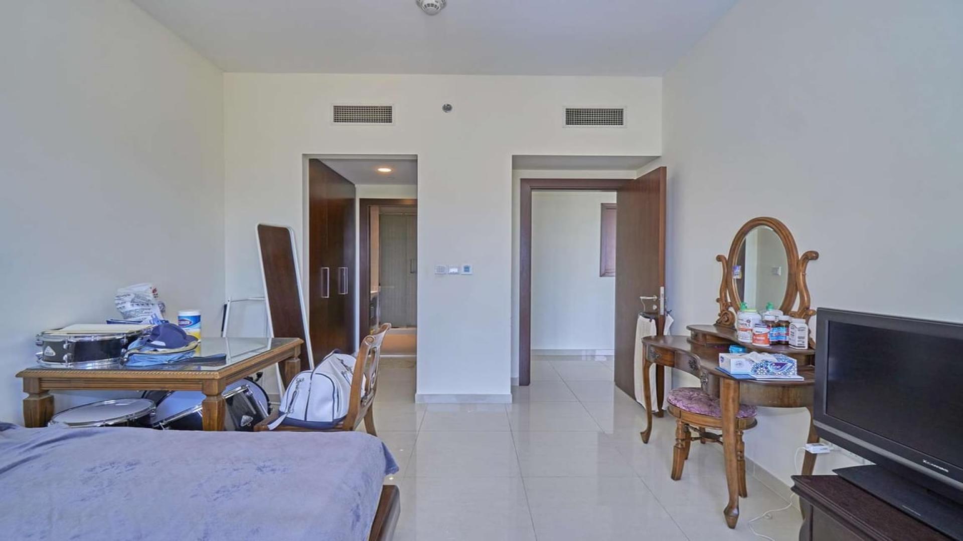 Balcony view from 3-bedroom apartment in Panorama, The Views, overlooking golf course and skyline