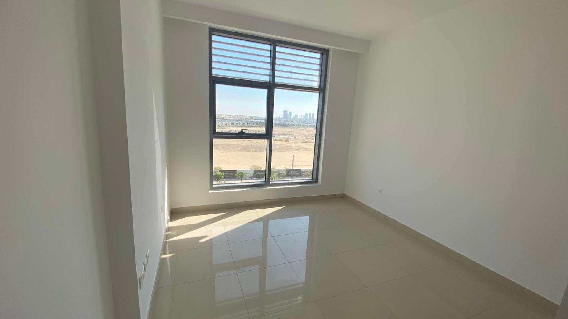 Spacious balcony view from 3-bedroom apartment in Mulberry Park Heights, Dubai Hills Estate