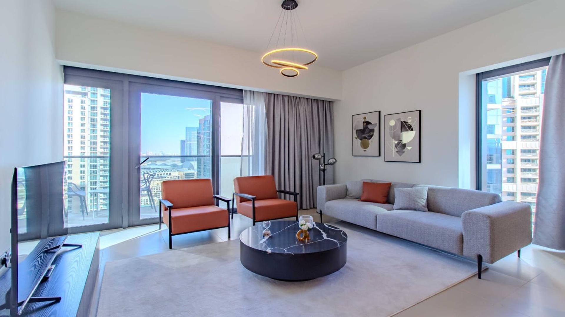 View of Burj Khalifa from Act One Act Two Tower 1 Apartment in Downtown Dubai