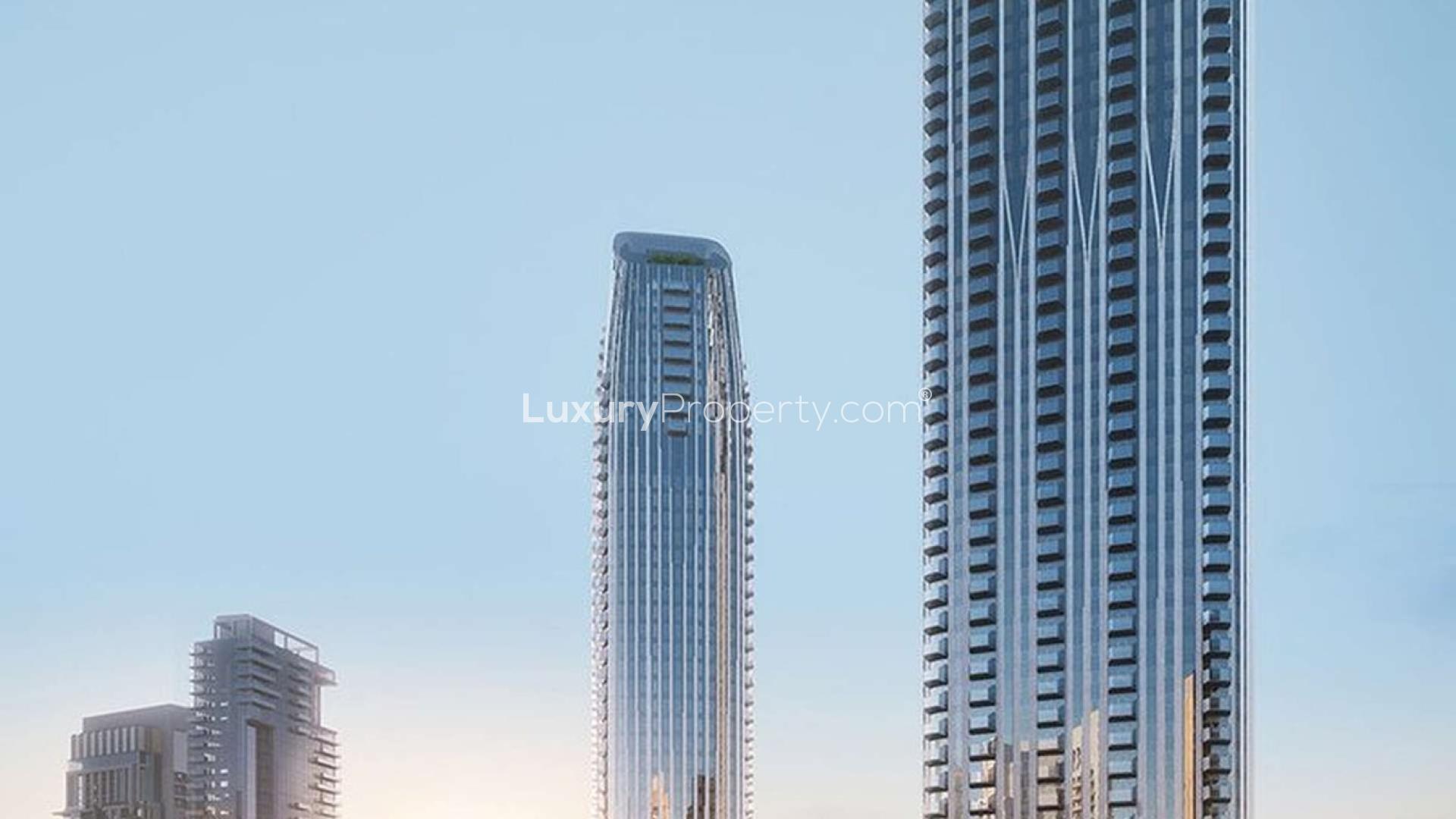 Luxurious Dubai Creek Harbour apartment with breathtaking skyline views from Address Harbour Point